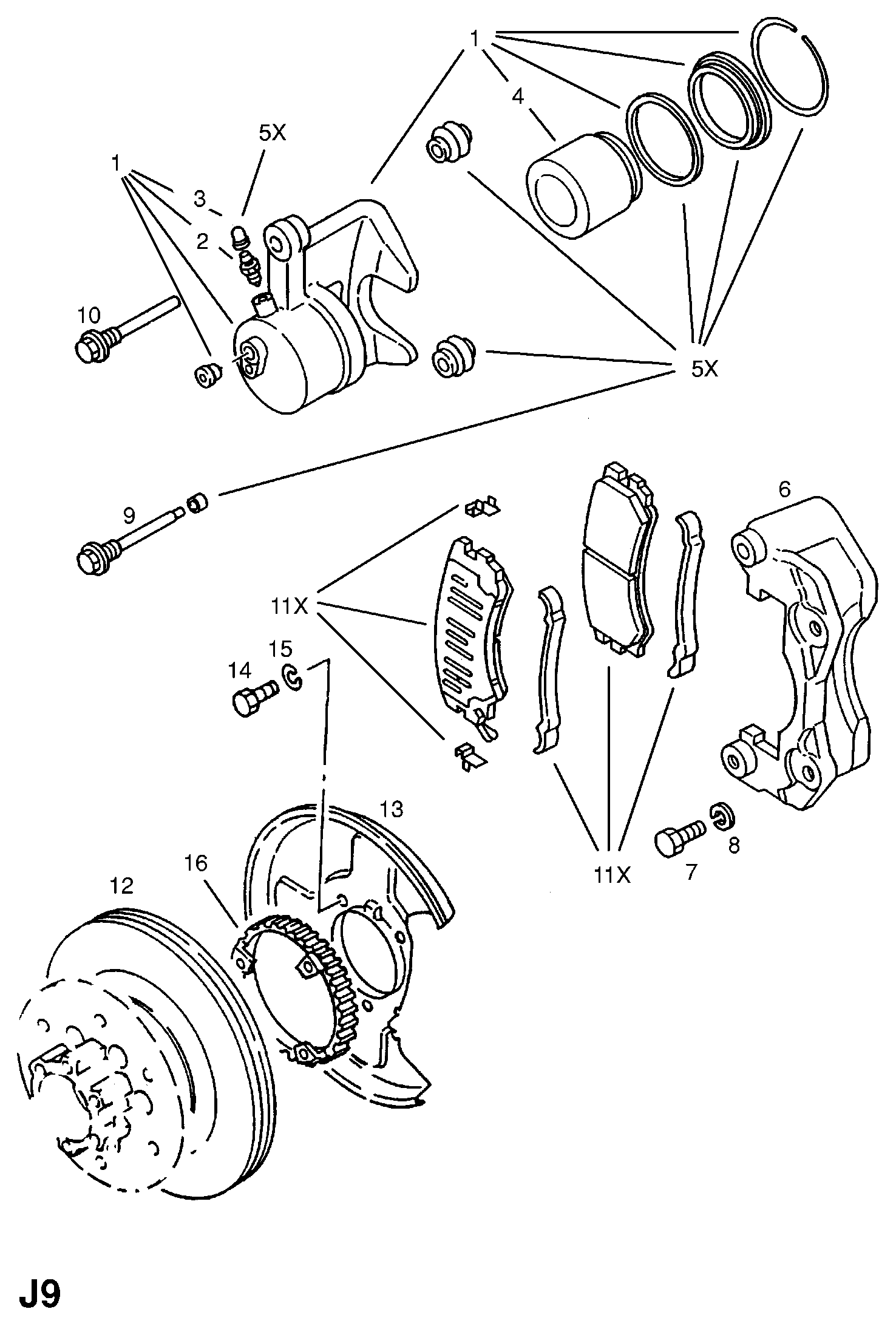 Opel 569051 - Тормозной диск parts5.com