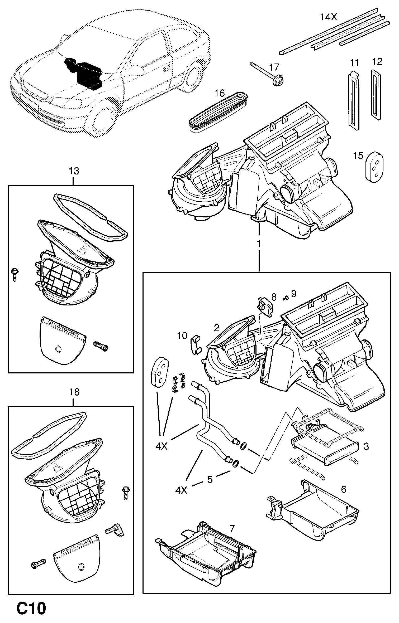 Opel 1802422 - Фильтр воздуха в салоне parts5.com