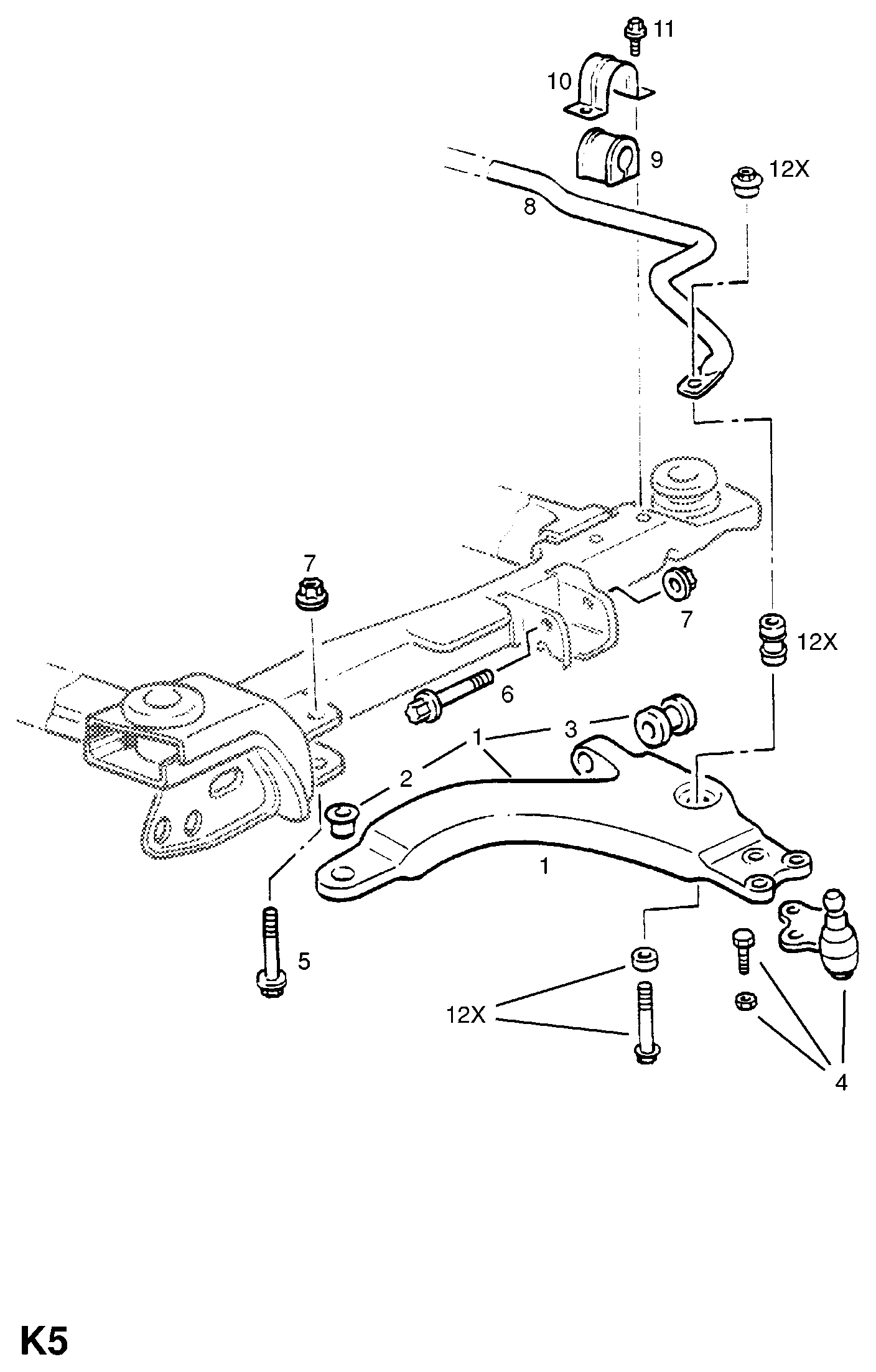 CITROËN 3523.63 - Сайлентблок, рычаг подвески колеса parts5.com