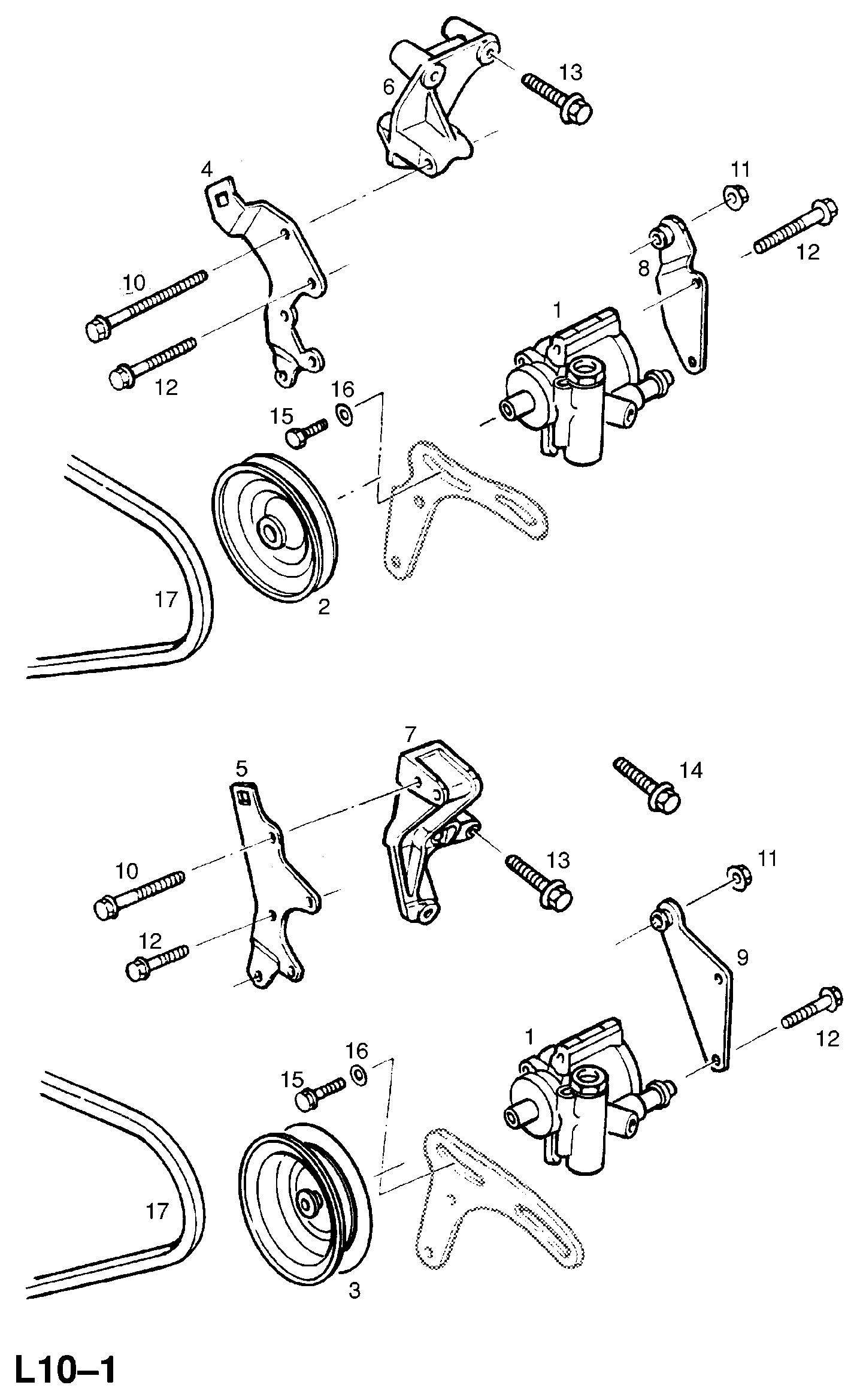 Vauxhall 950366 - Клиновой ремень, поперечные рёбра parts5.com