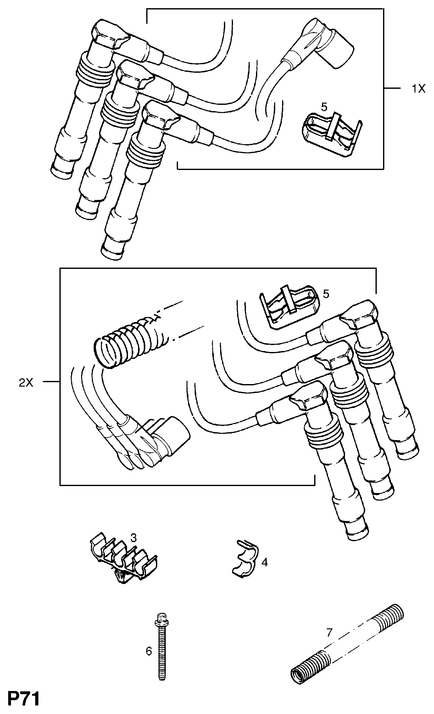 Volvo 950822 - Клиновой ремень, поперечные рёбра parts5.com