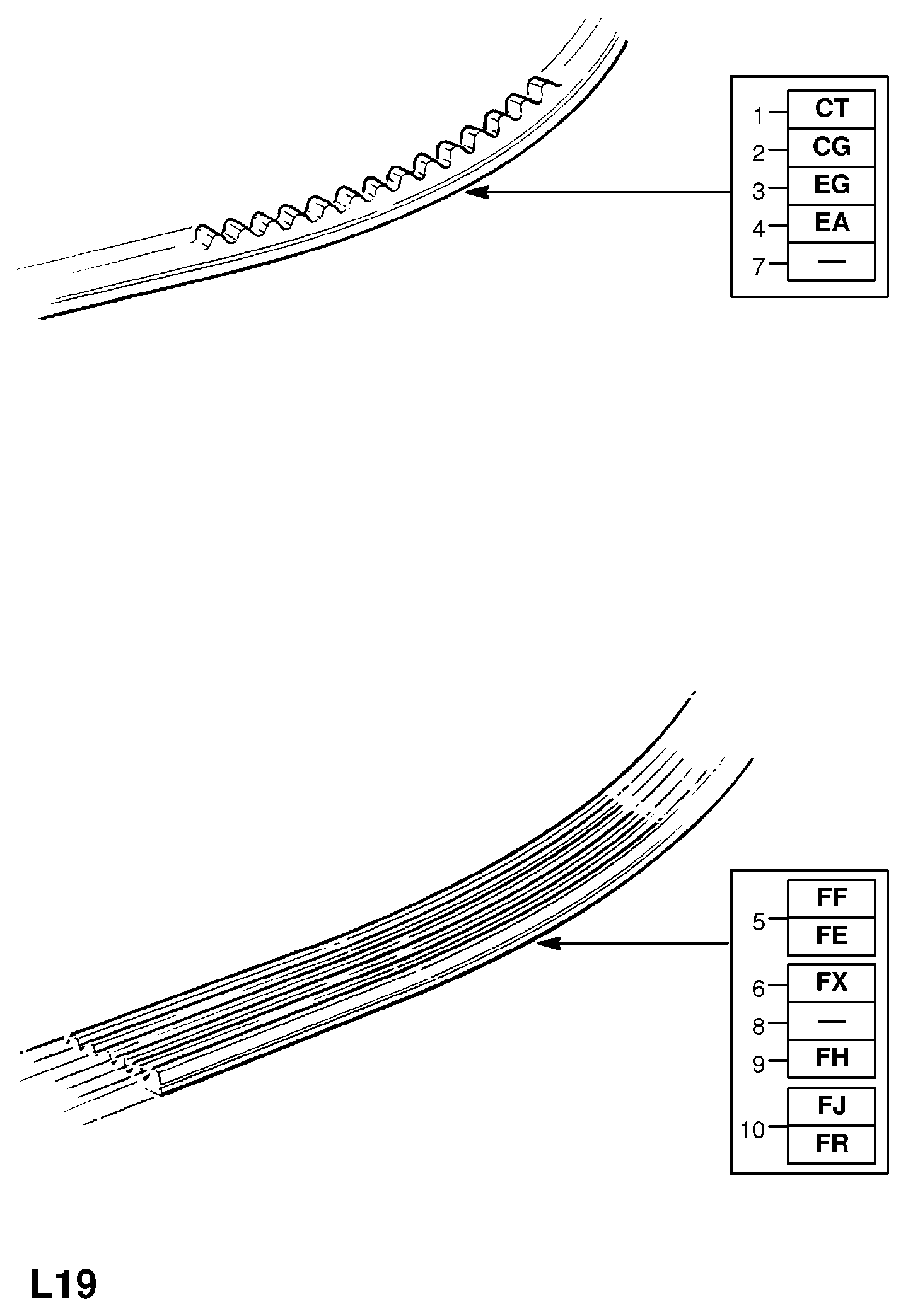 Opel 95 03 67 - V-Belt parts5.com