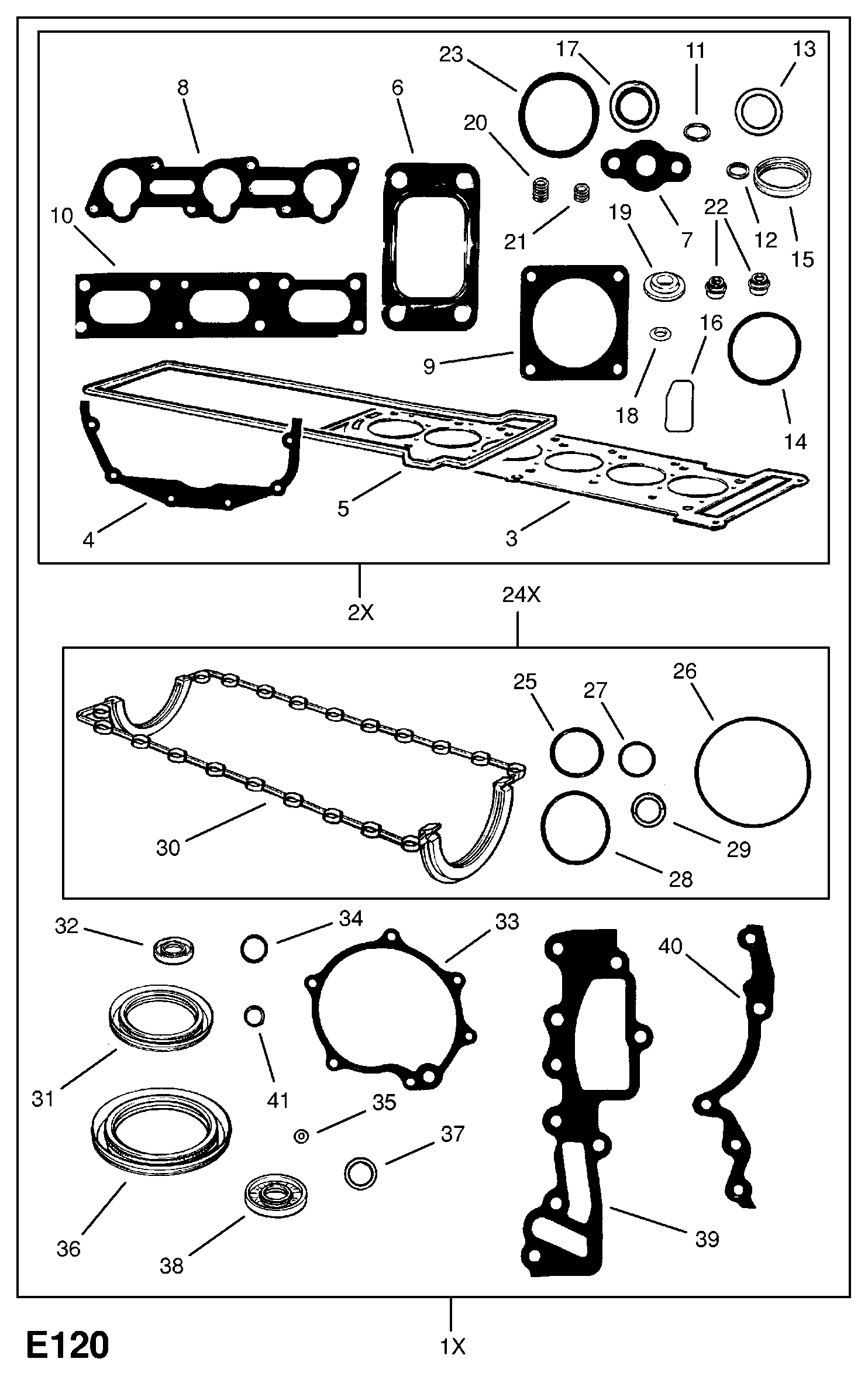 Opel 638303 - Уплотняющее кольцо, распредвал parts5.com