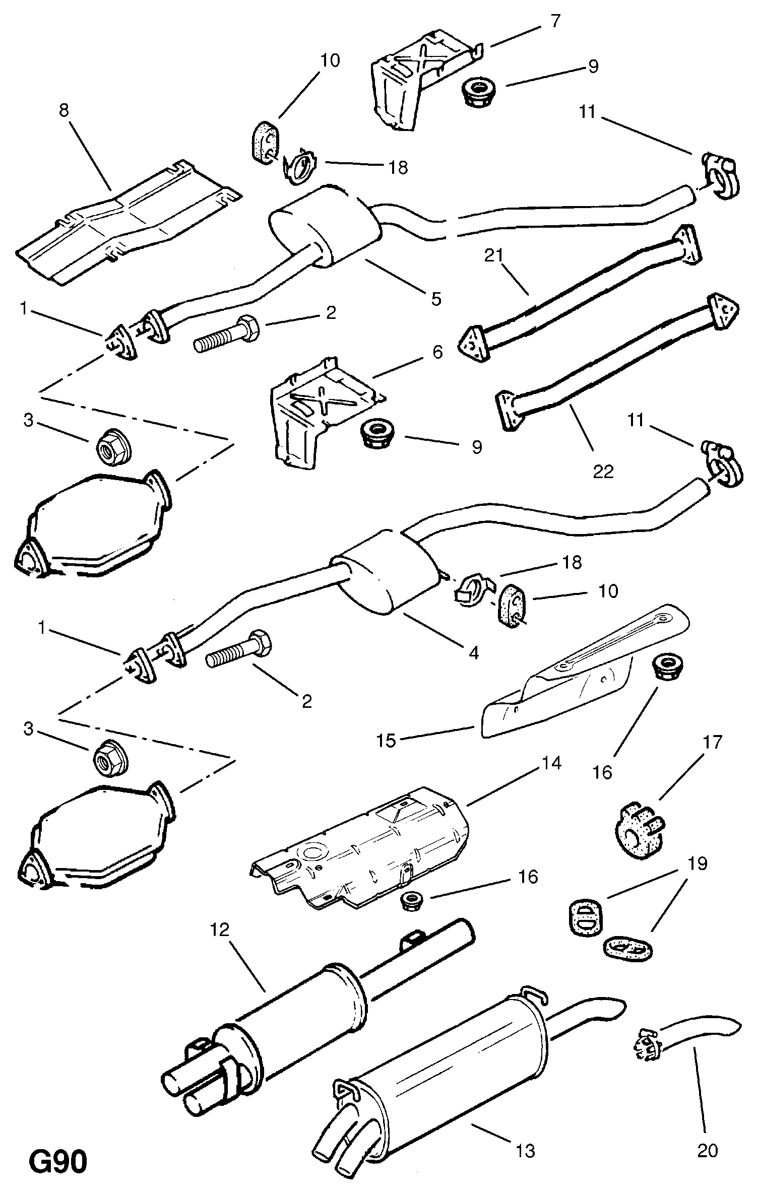 Opel 8 54 936 - Прокладка, труба выхлопного газа parts5.com