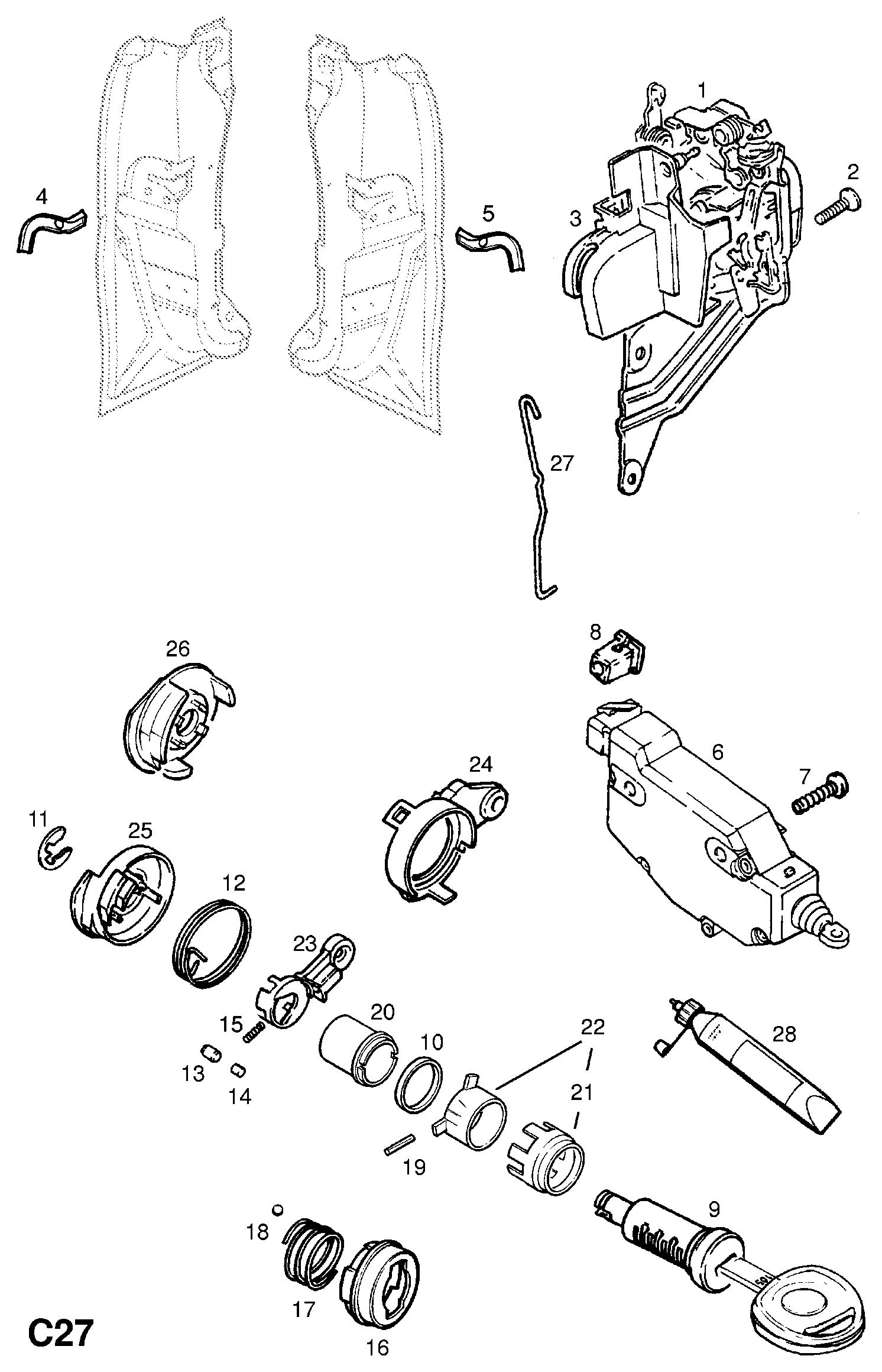 BMW 2240802 - Топливный фильтр parts5.com