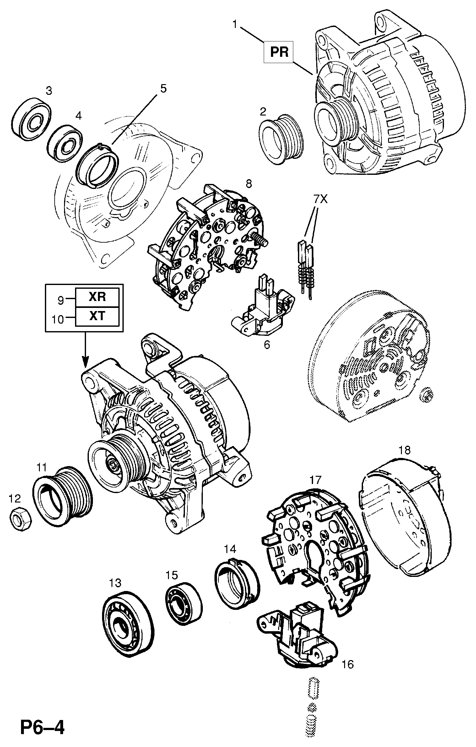 Opel 1206140 - Подшипник parts5.com