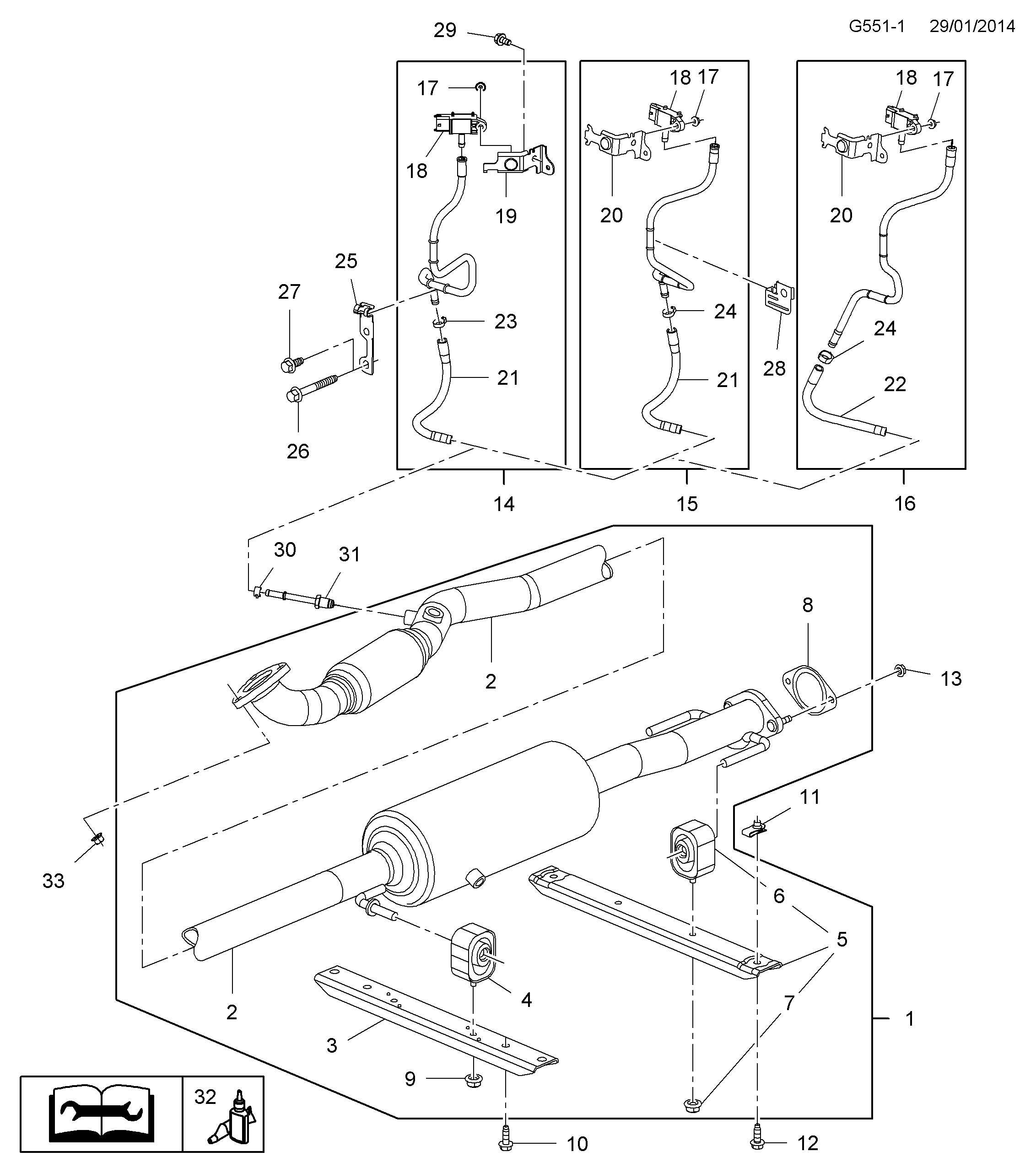 Opel 20 66 102 - Гайка parts5.com