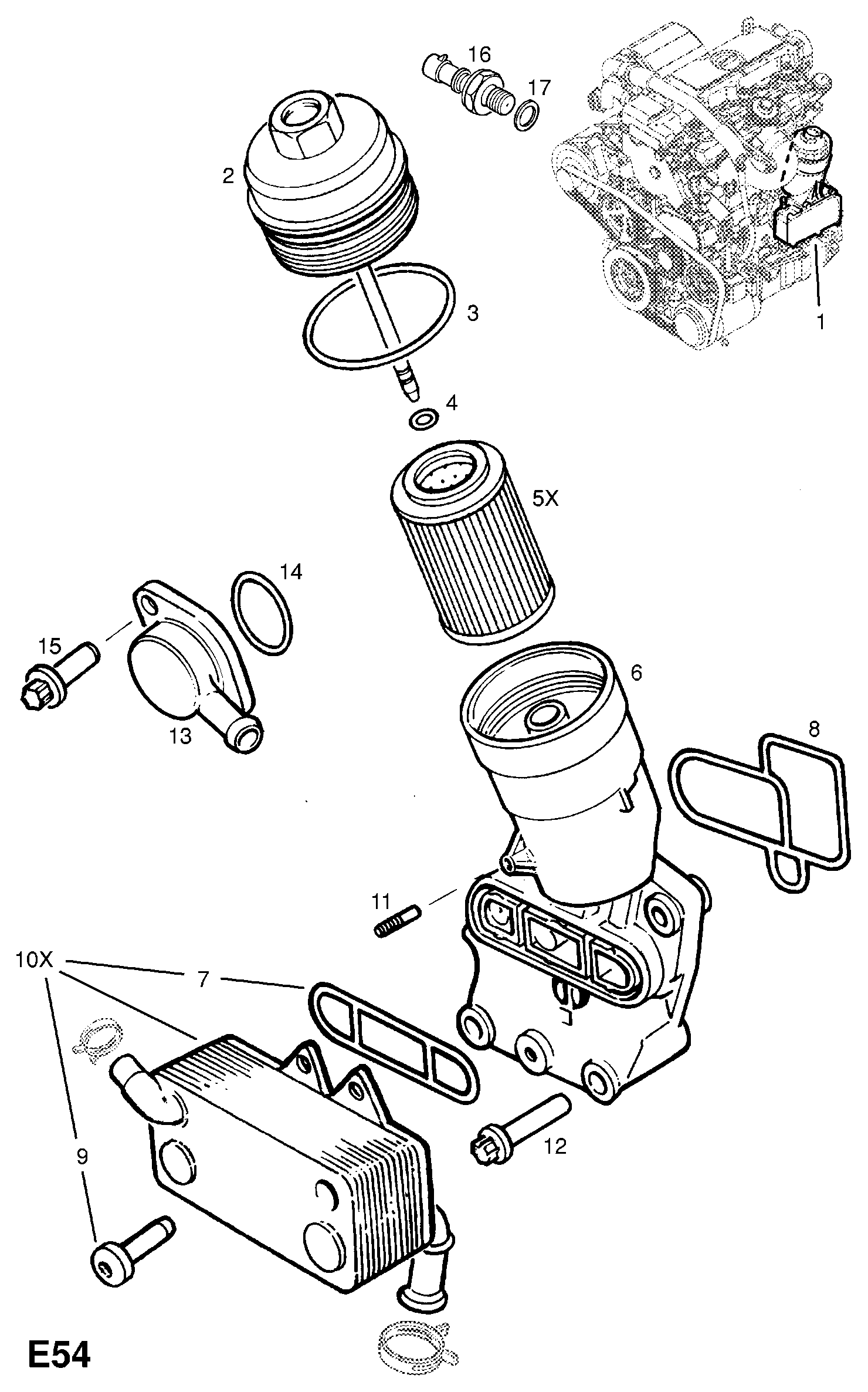 Opel 56 50 319 - Масляный фильтр parts5.com