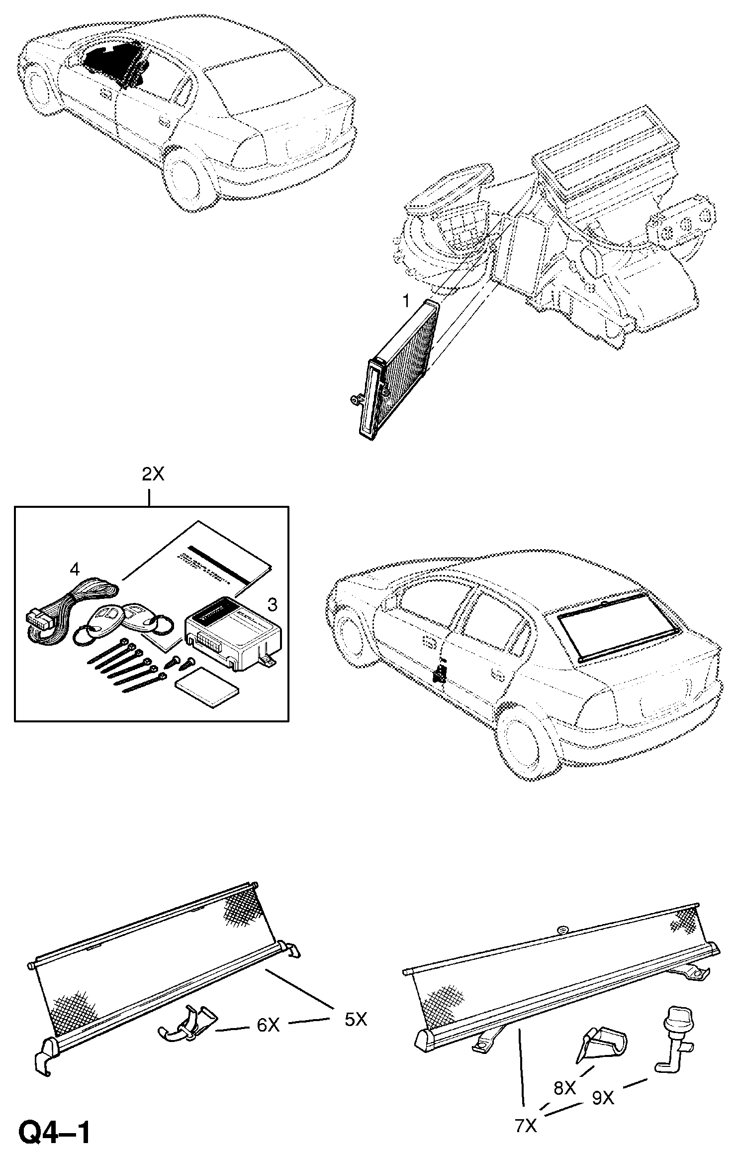 Opel 1718042 - Фильтр воздуха в салоне parts5.com