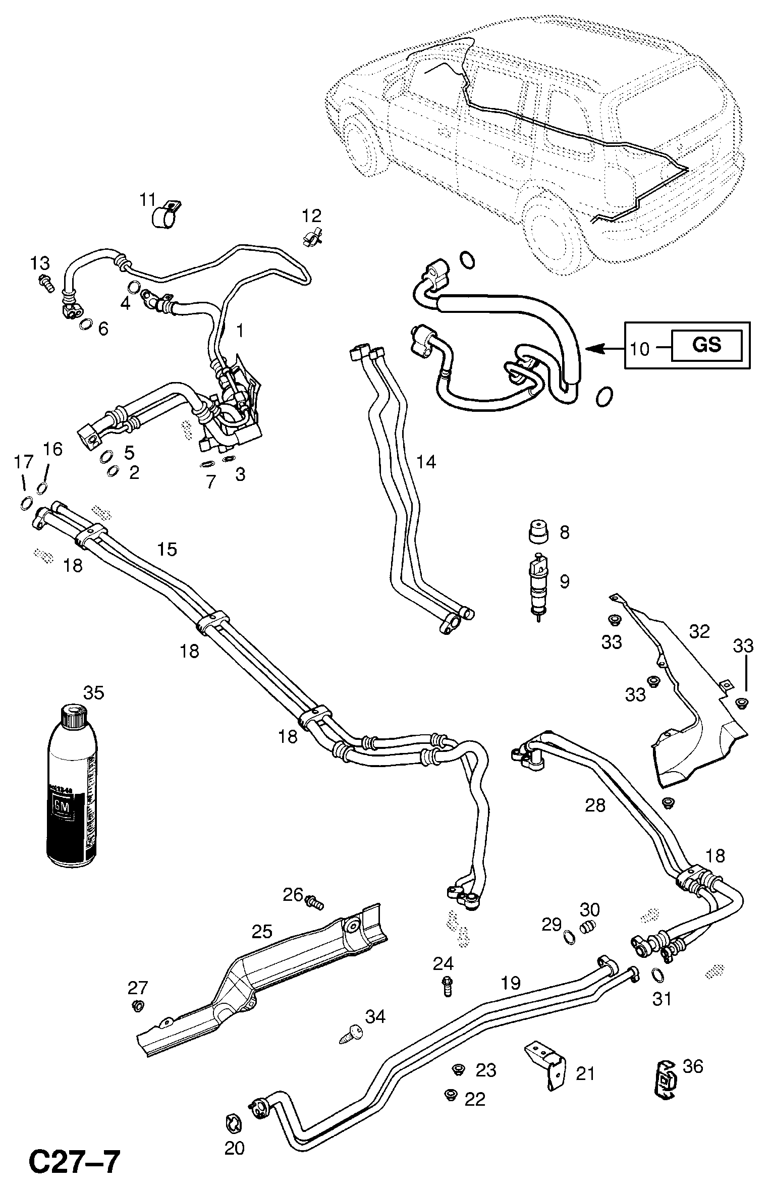 Vauxhall 20 48 992 - Натяжитель, поликлиновый ремень parts5.com