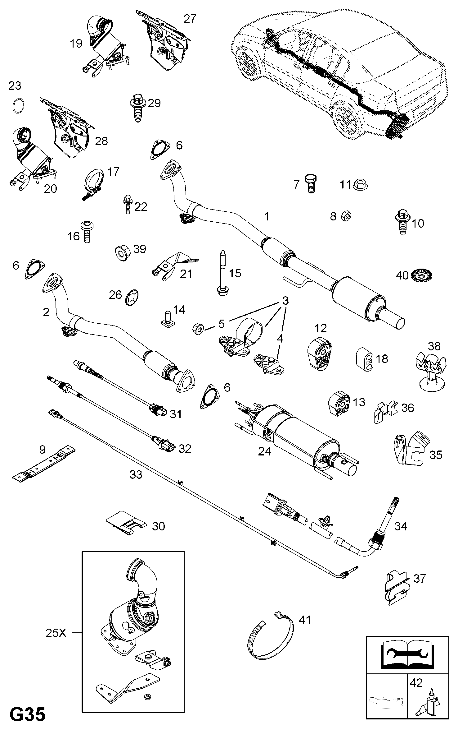 Opel 855410 - Датчик, температура выхлопных газов parts5.com