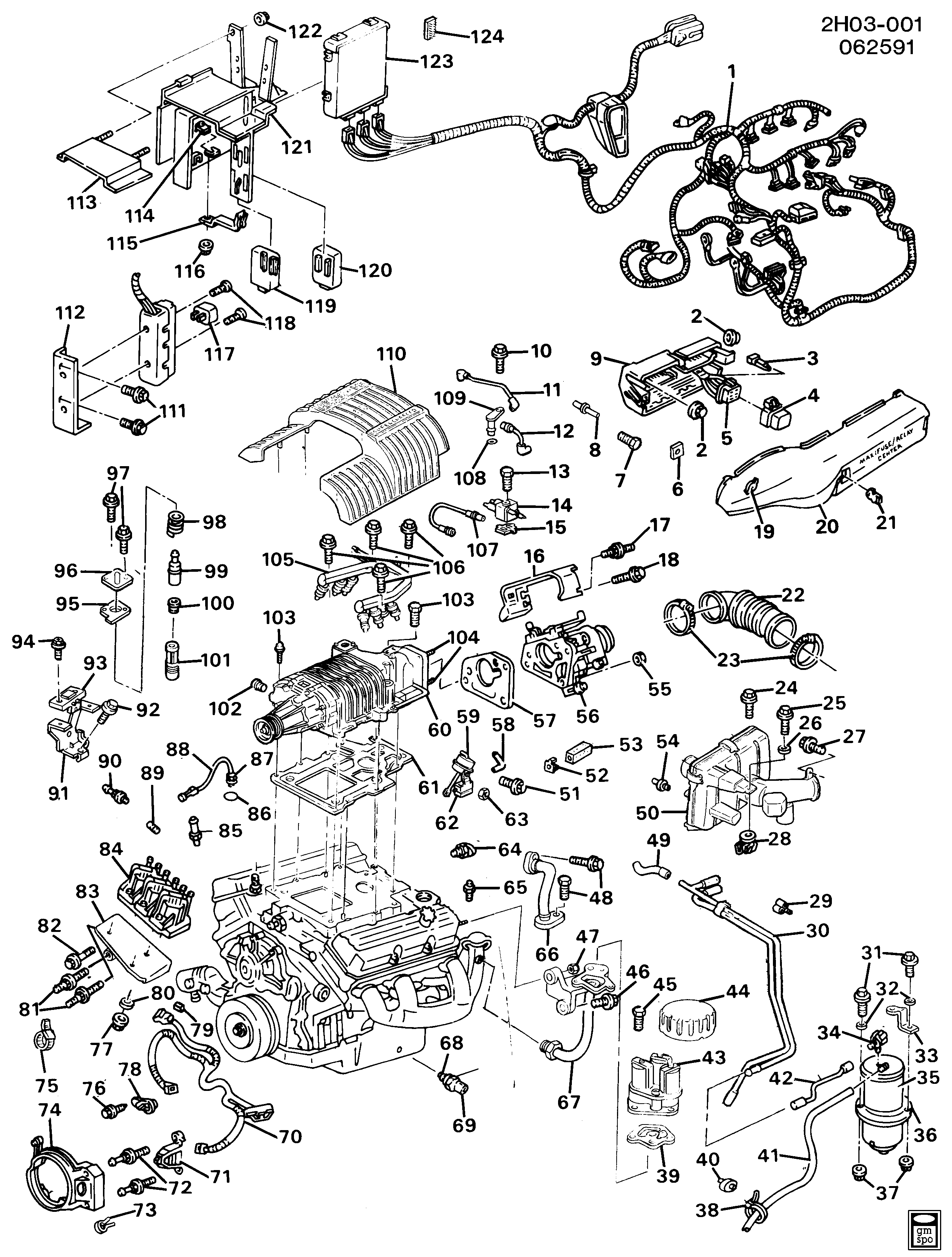 Buick 25530733 - Реле, управление холодного пуска parts5.com