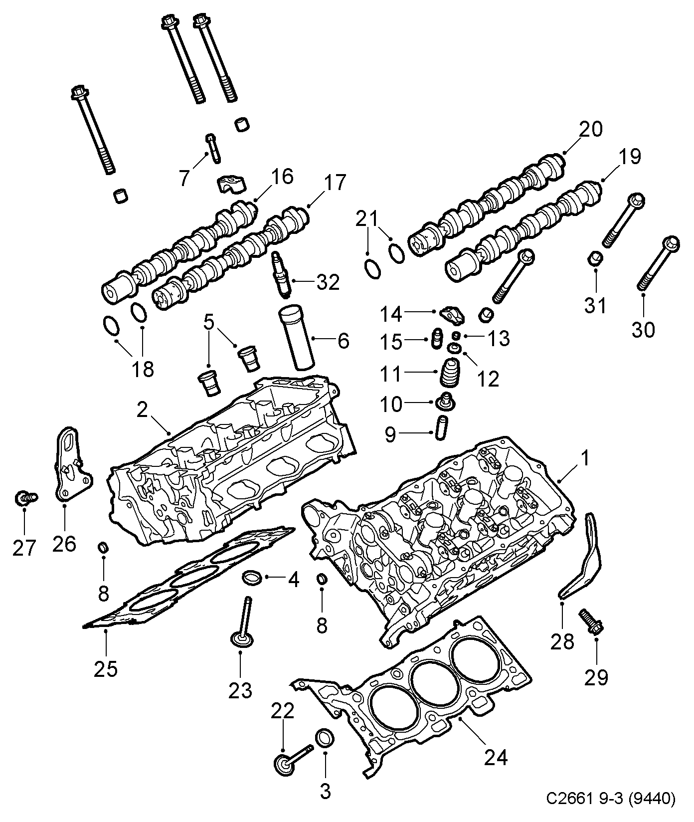 Saturn 12565836 - Уплотнительное кольцо, стержень клапана parts5.com