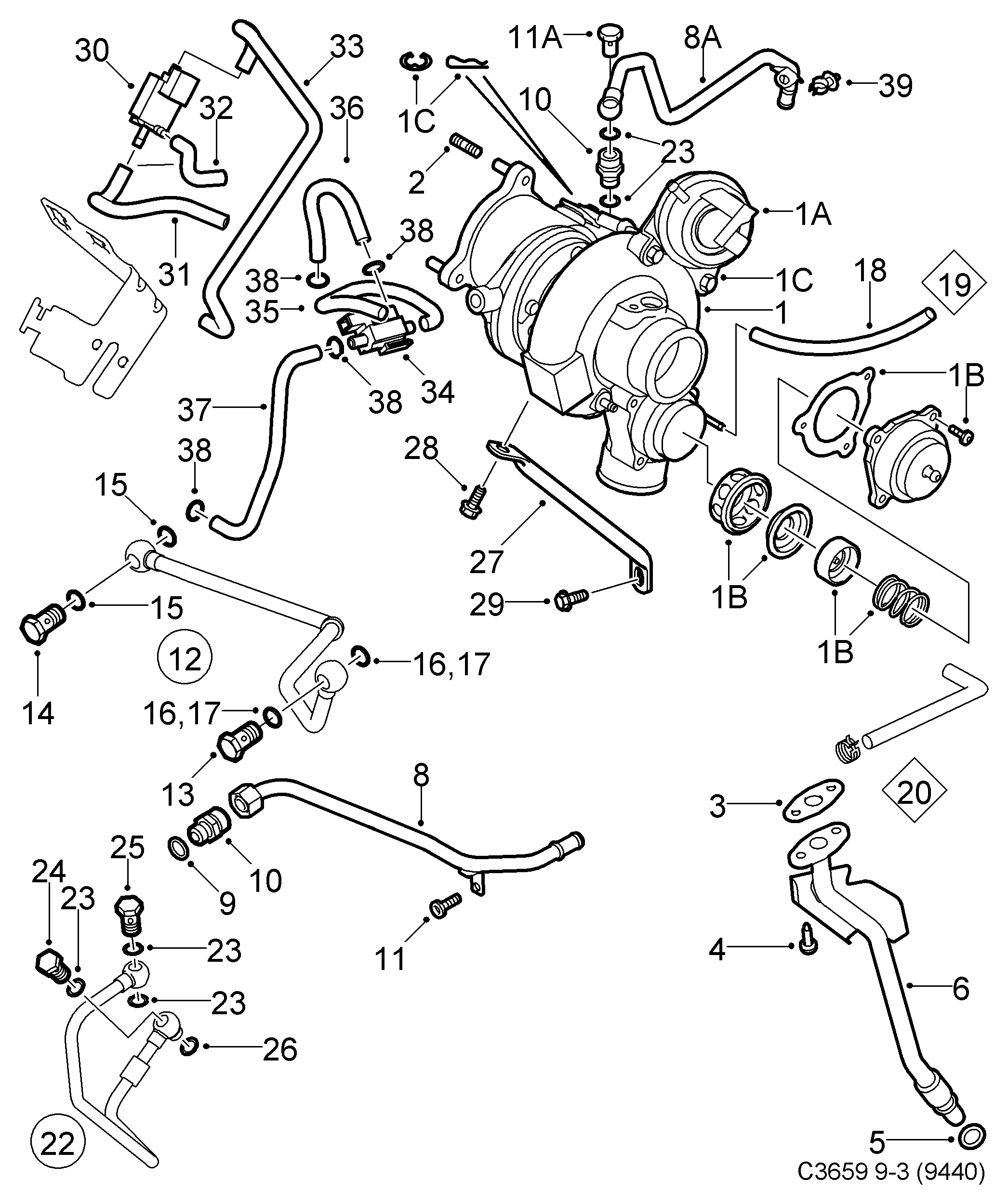 Opel 92150434 - Gasket parts5.com