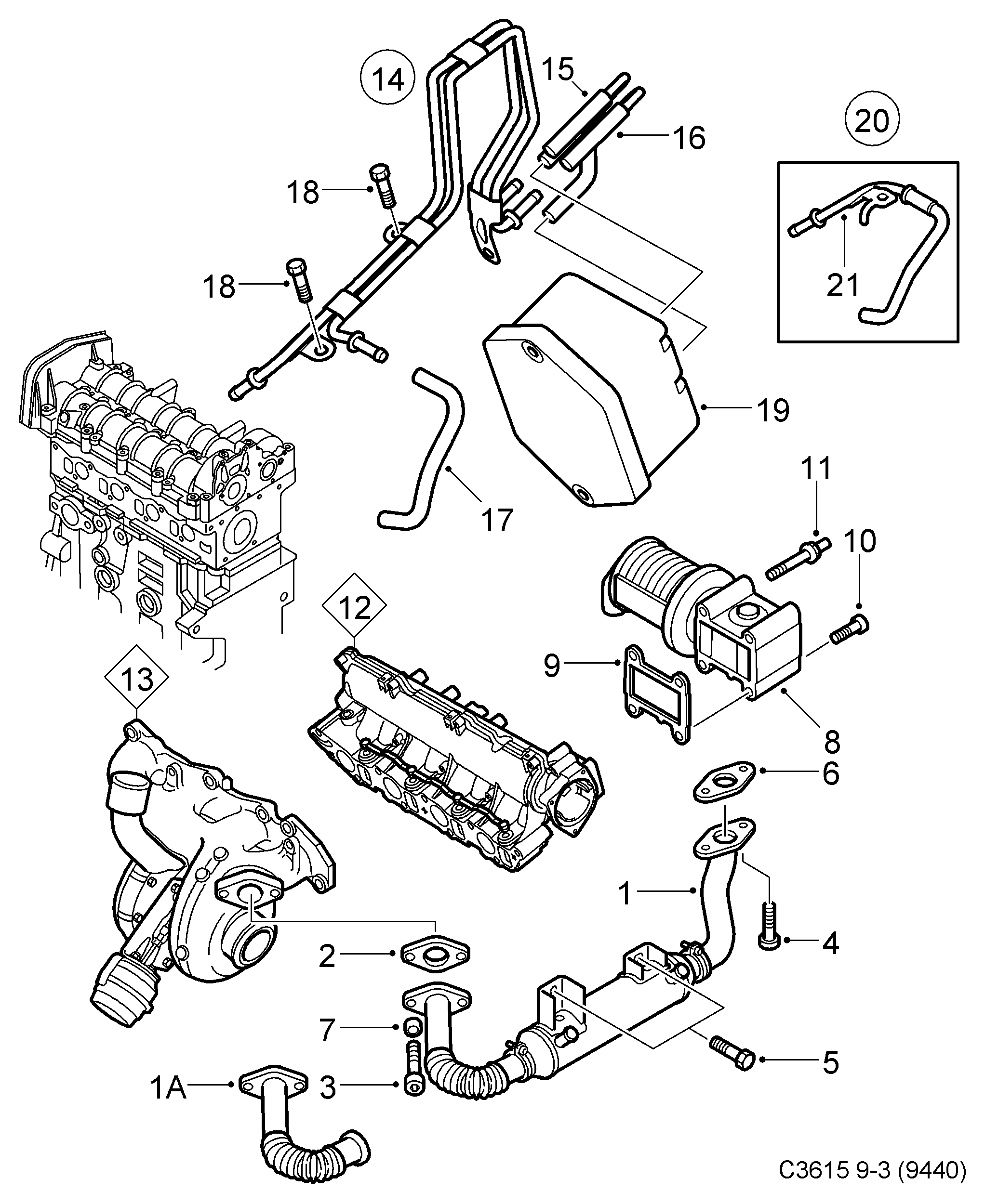 Opel 93181981 - Клапан возврата ОГ parts5.com