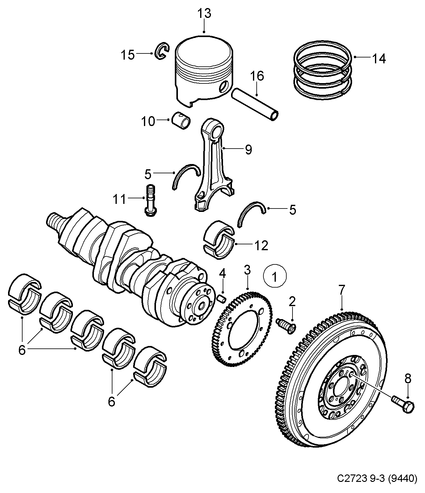 Vauxhall 93178364 - Комплект сцепления parts5.com