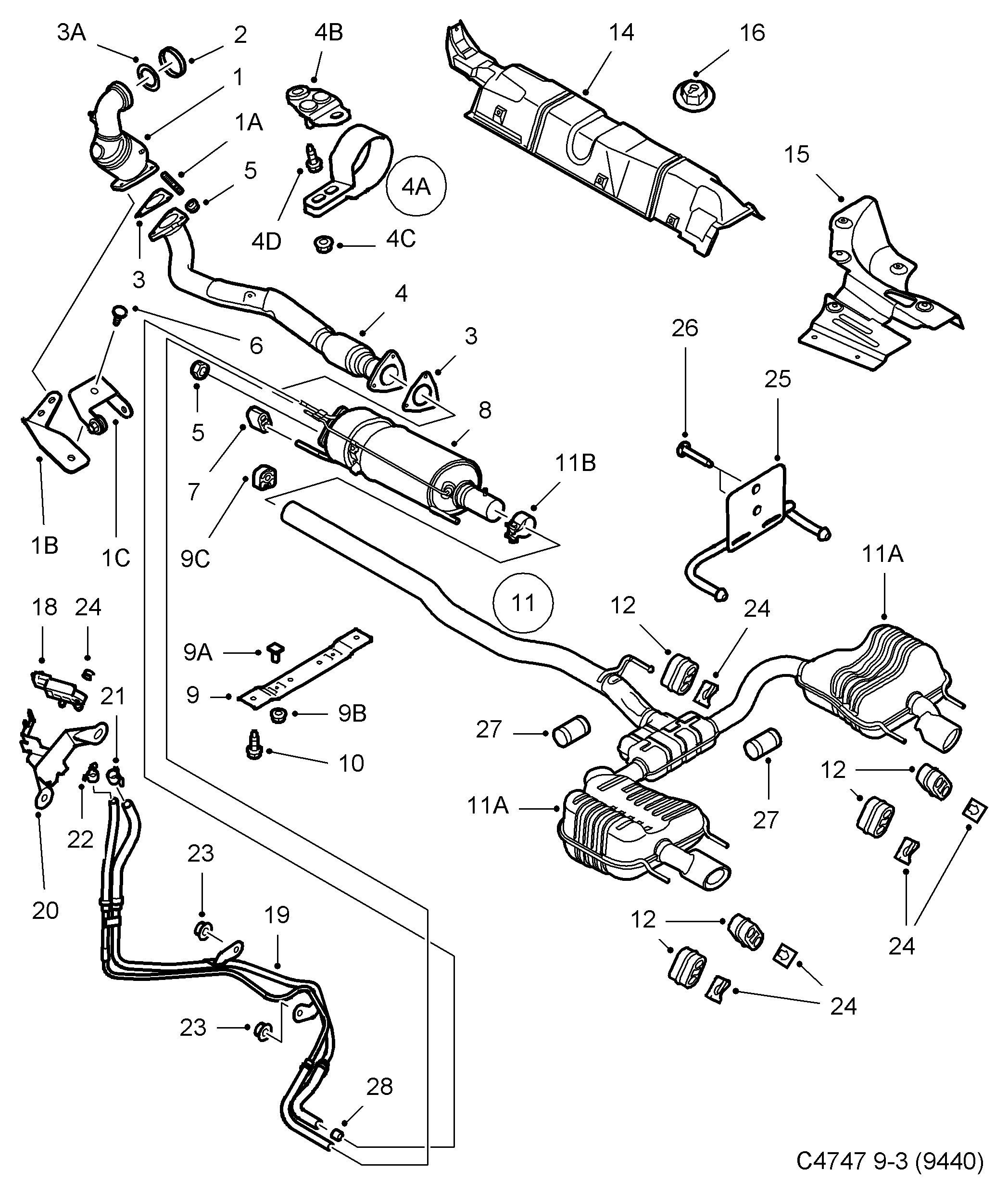 Vauxhall 93187247 - Датчик, давление выхлопных газов parts5.com