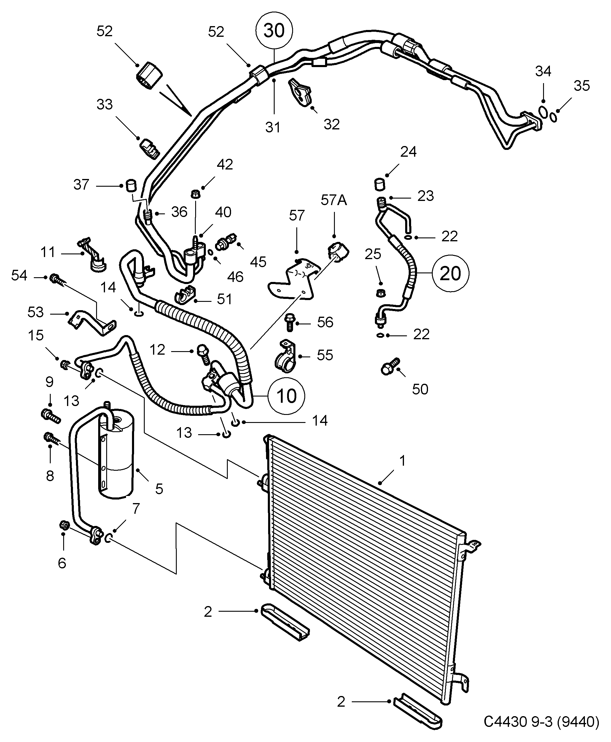 Opel 3041827 - Расширительный клапан, кондиционер parts5.com