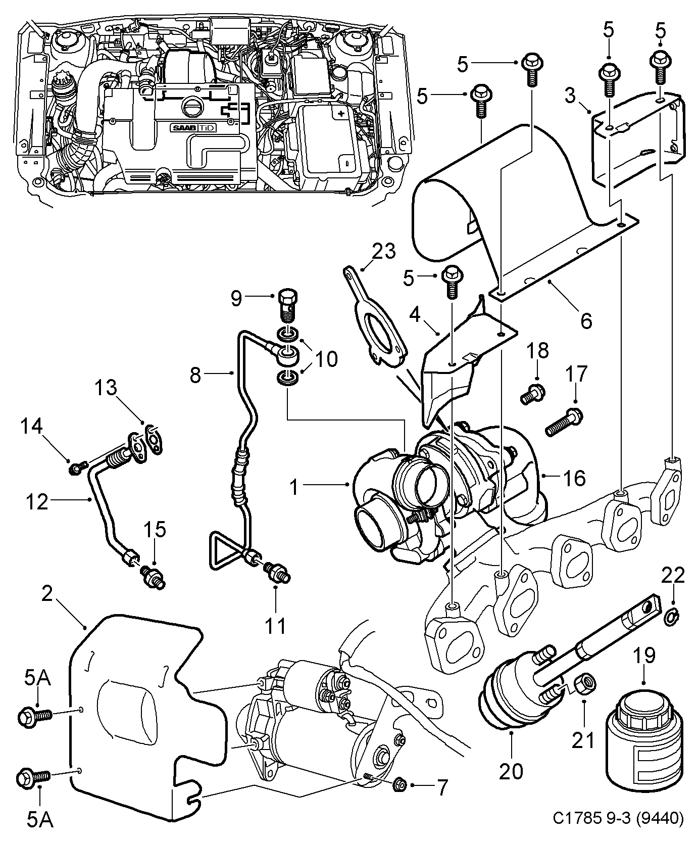 Opel 24445062 - Турбина, компрессор parts5.com