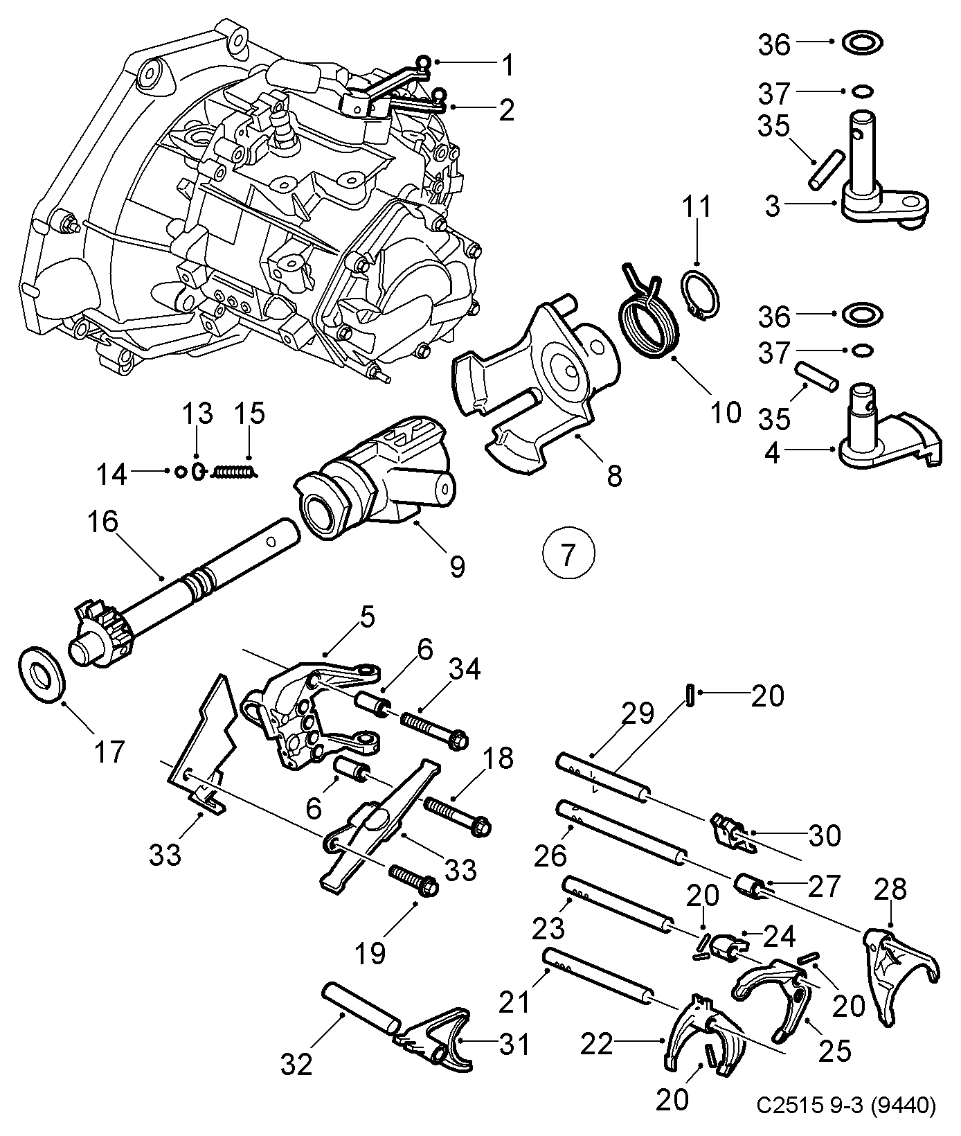 FIAT 55353237 - Motor de arranque parts5.com