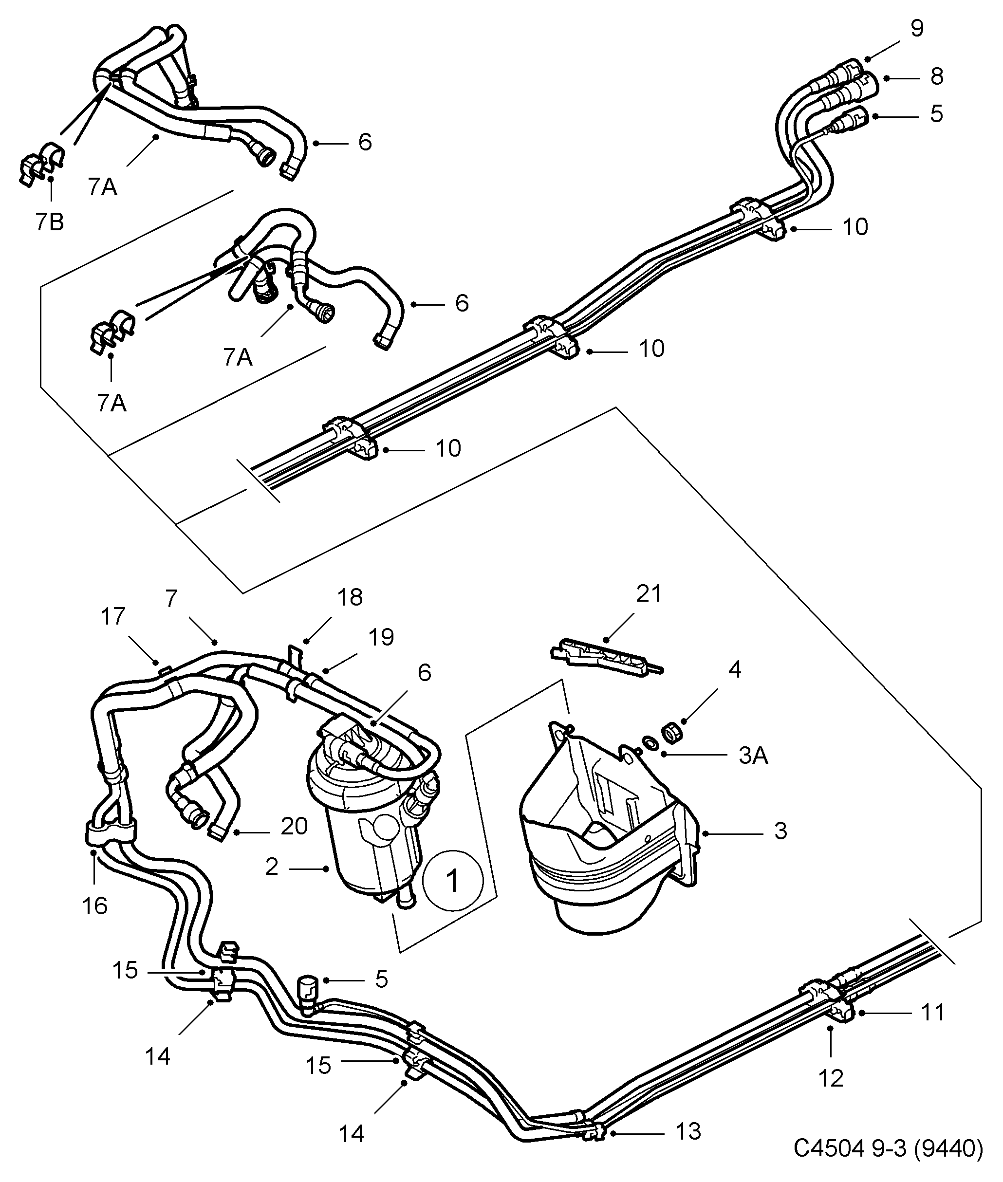 CITROËN 93181377 - Топливный фильтр parts5.com