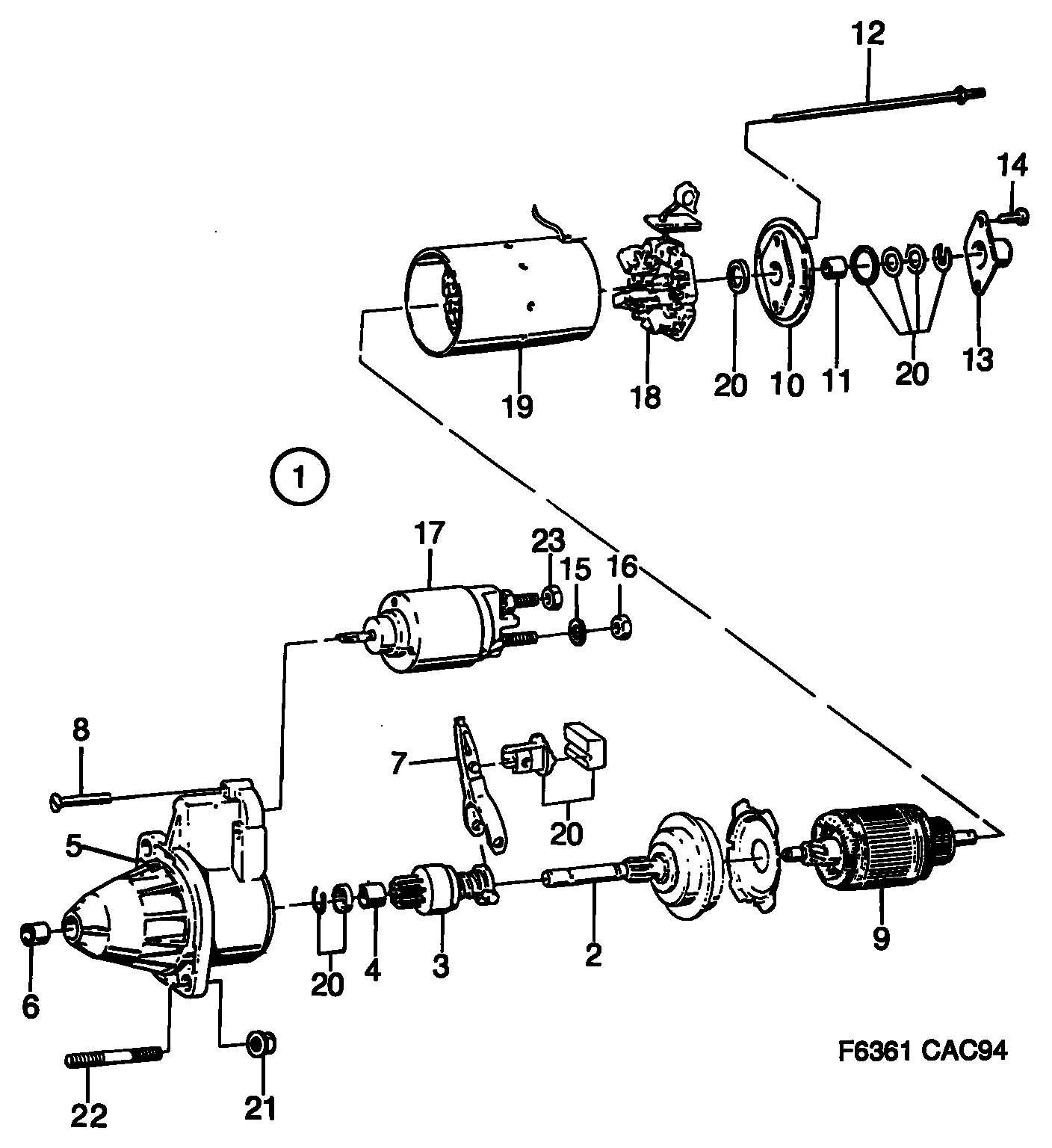 SAAB 75 27 757 - Втулка стартера, картер сцепления parts5.com