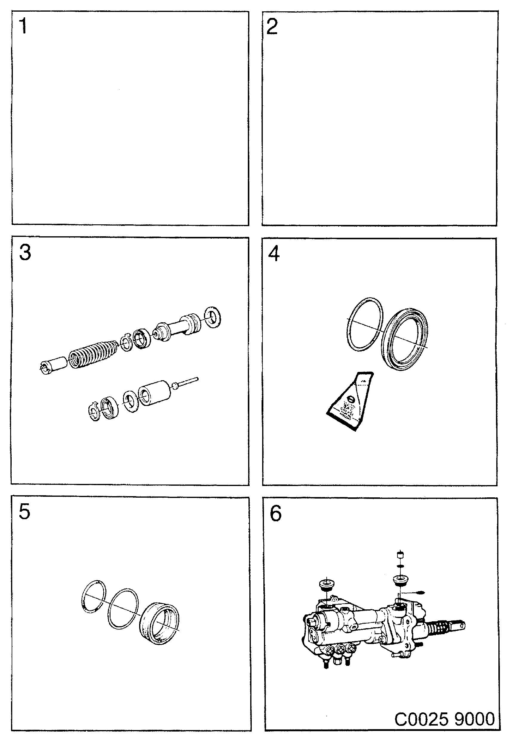 SAAB 8961849 - Ремкомплект, тормозной суппорт parts5.com