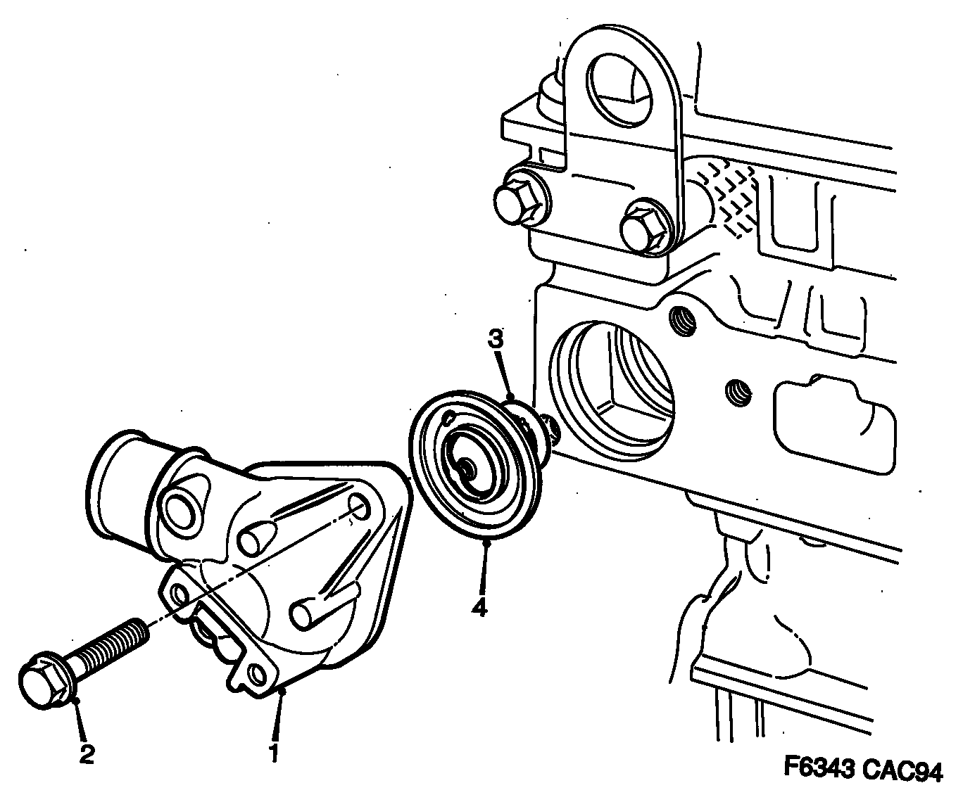 SAAB 9143934 - Термостат, охлаждающая жидкость parts5.com