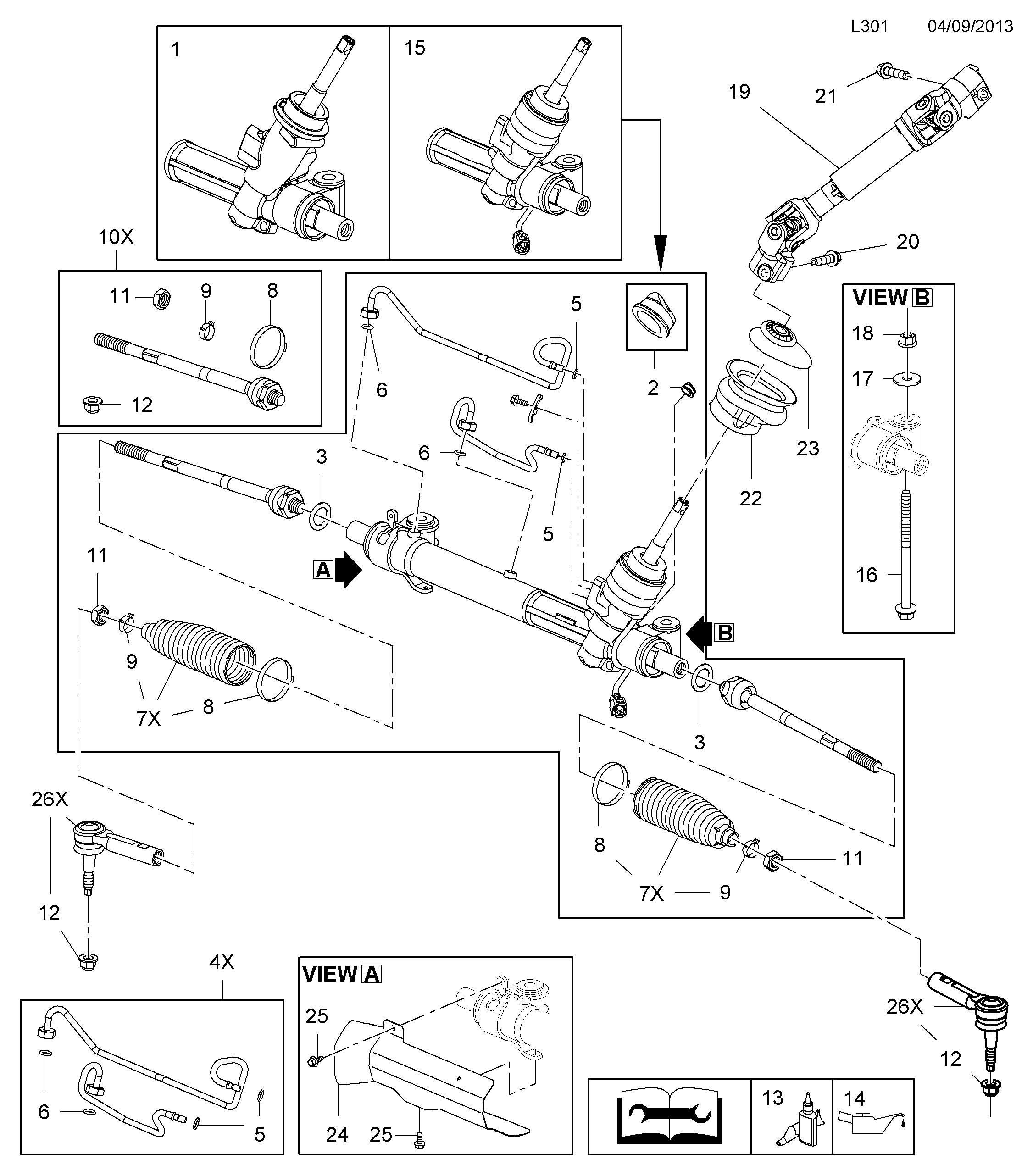 Buick 66 06 031 - Комплектующее руля, подвеска колеса parts5.com