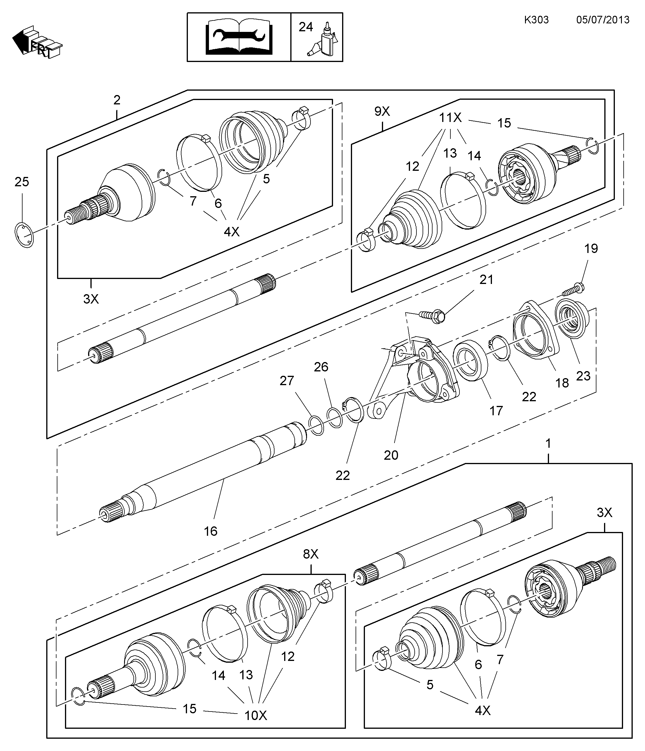 PEUGEOT 3748.37 - Комплект подшипника ступицы колеса parts5.com