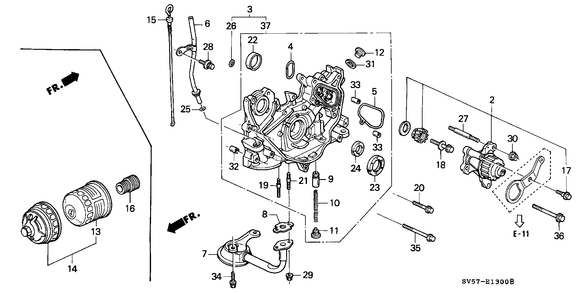 Honda 91212P0A004 - Уплотняющее кольцо, коленчатый вал parts5.com