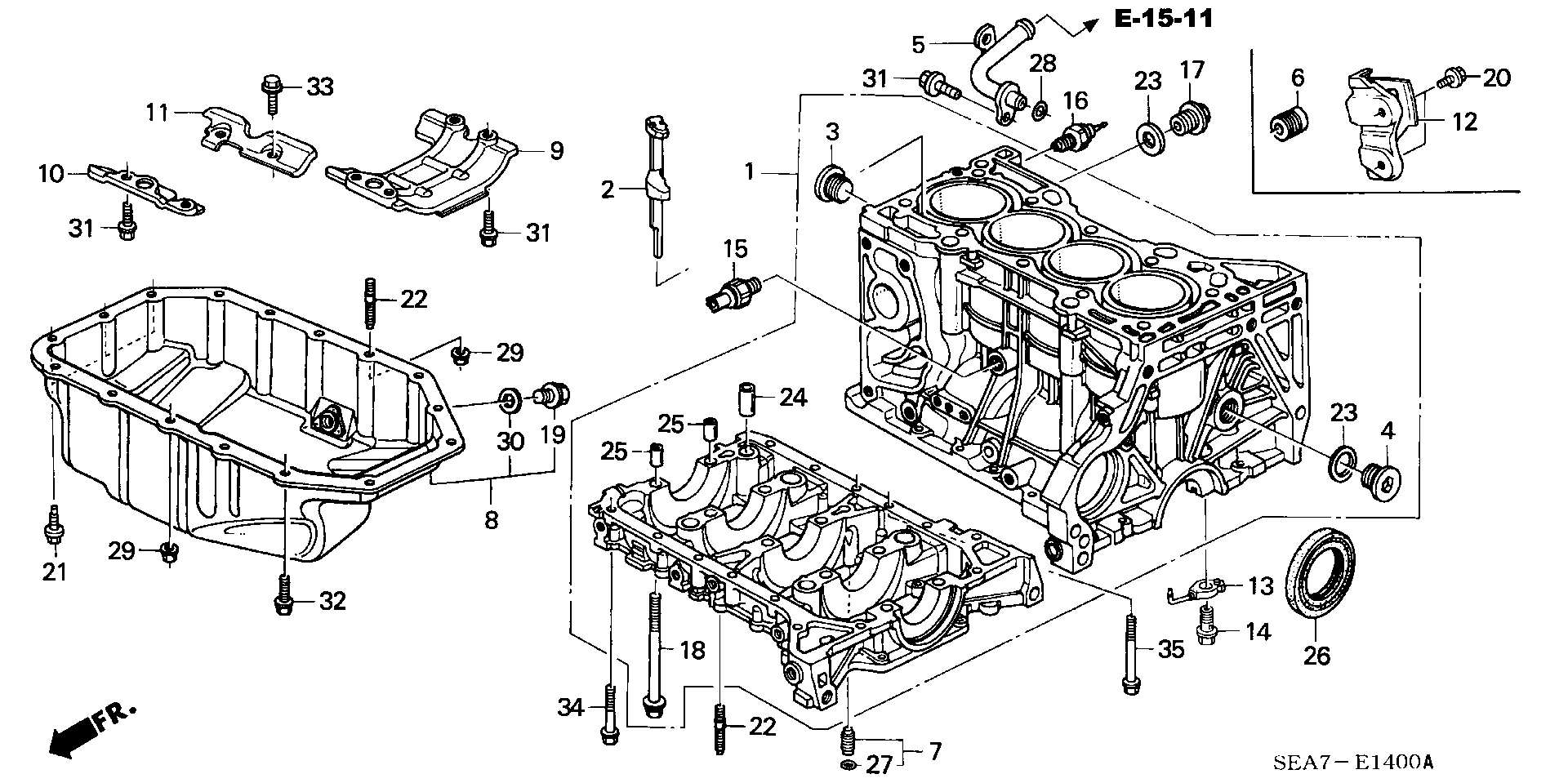 Honda 91214-PNA-014 - Уплотняющее кольцо, коленчатый вал parts5.com