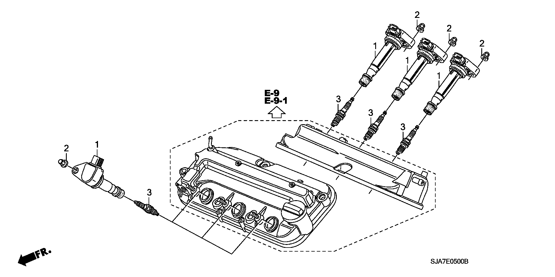 ACURA 30520-RCA-A02 - Катушка зажигания parts5.com