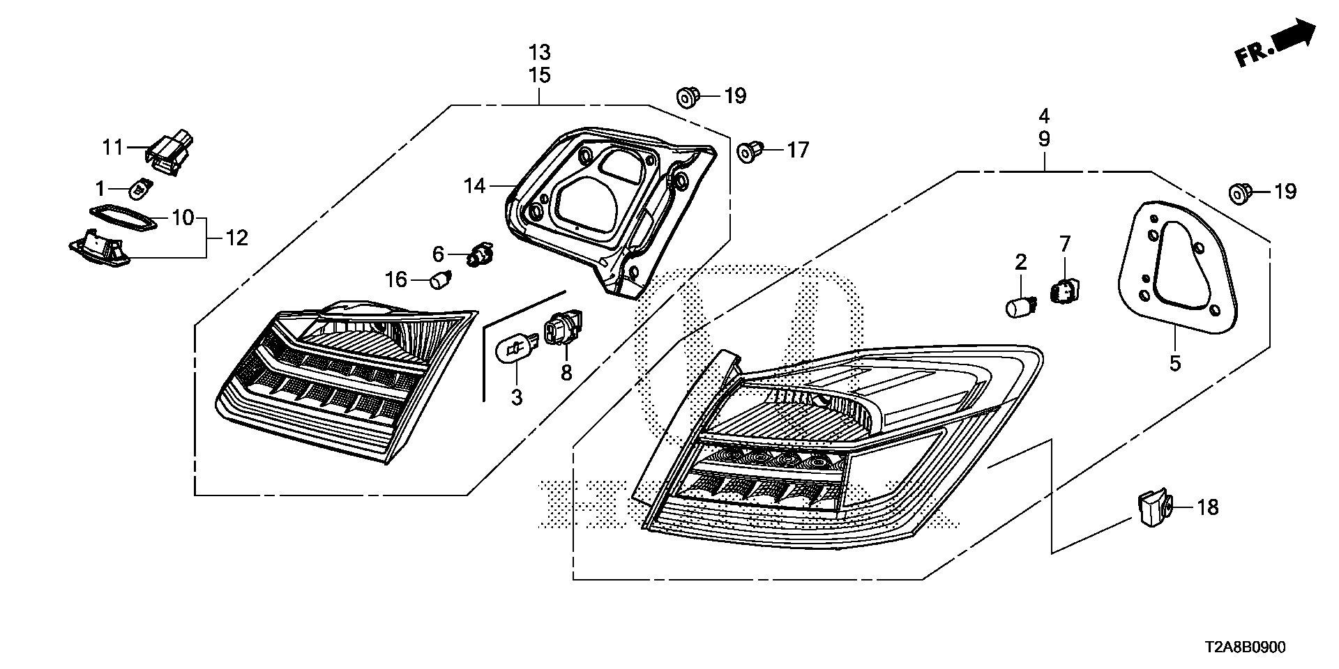 Honda 33301SNA003 - Lámpara, luz de acceso parts5.com