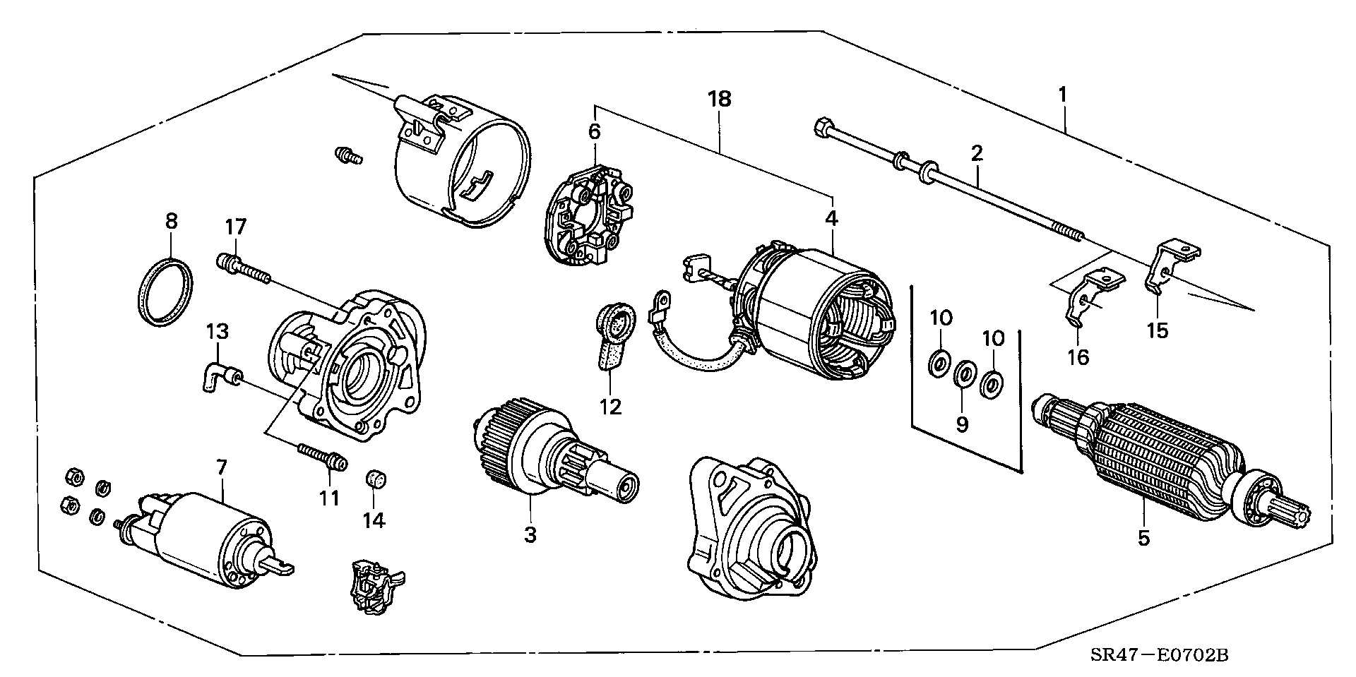 Honda 31 200-P01-005 - Стартер parts5.com