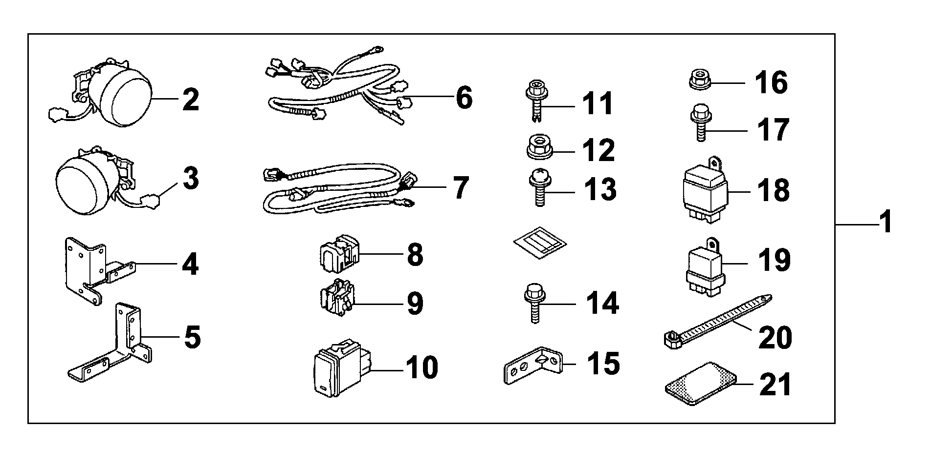 Honda 94050 080 80 - Nut, exhaust manifold parts5.com