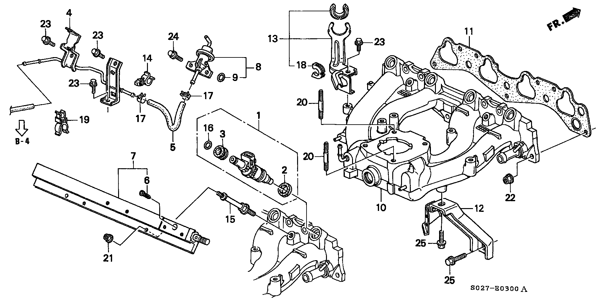 Honda 91301-P2F-A01 - Уплотнительное кольцо, клапанная форсунка parts5.com