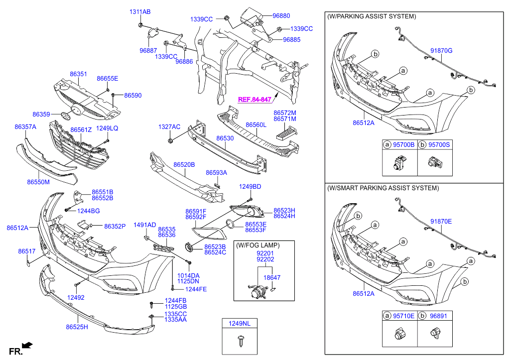 Hyundai 865172Y000 - Заслонка, буксирный крюк parts5.com