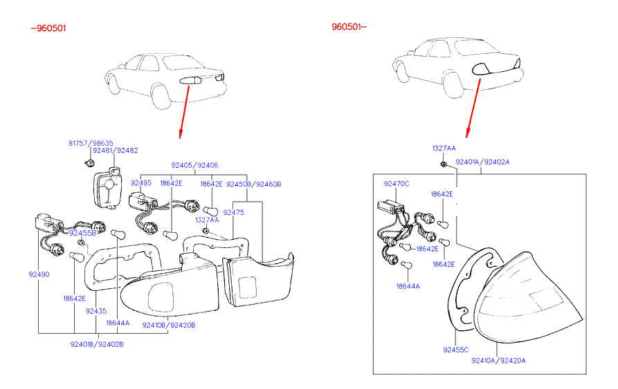 KIA 18644-21058E - Лампа накаливания, фара дневного освещения parts5.com