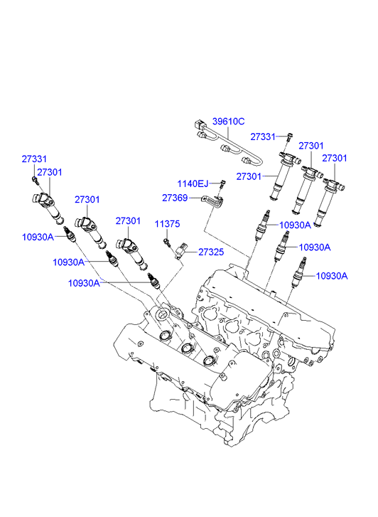 KIA 18840-11051 - Свеча зажигания parts5.com