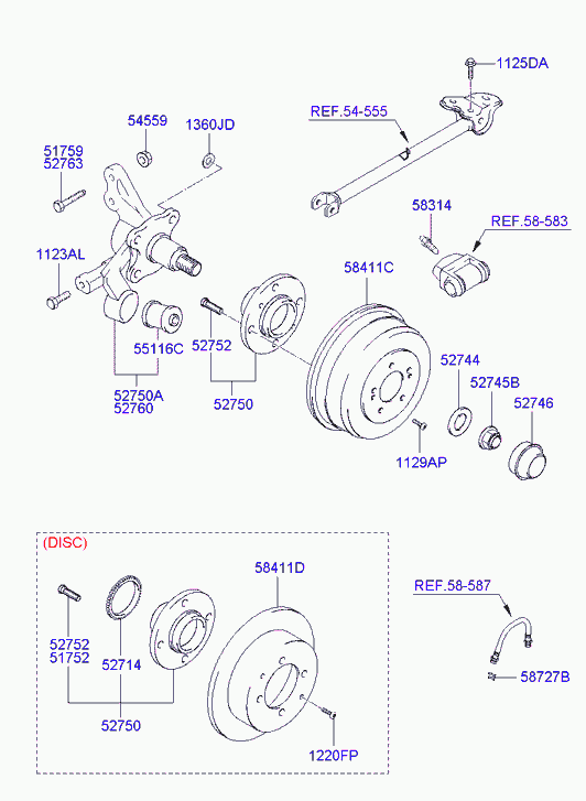 KIA 5175207000 - Болт для крепления колеса parts5.com