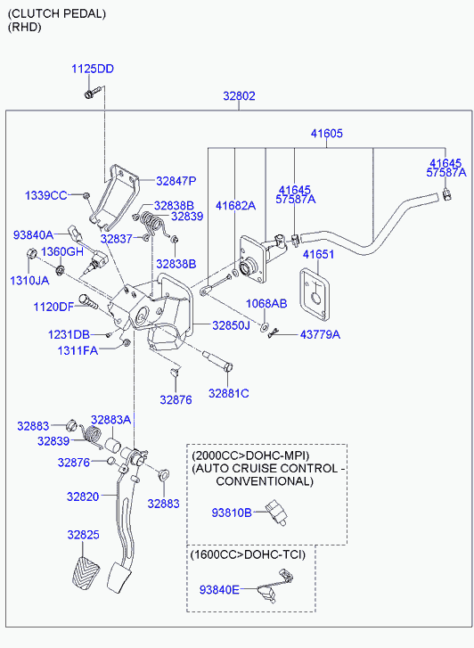 Hyundai 1310110001 - Гайка, выпускной коллектор parts5.com