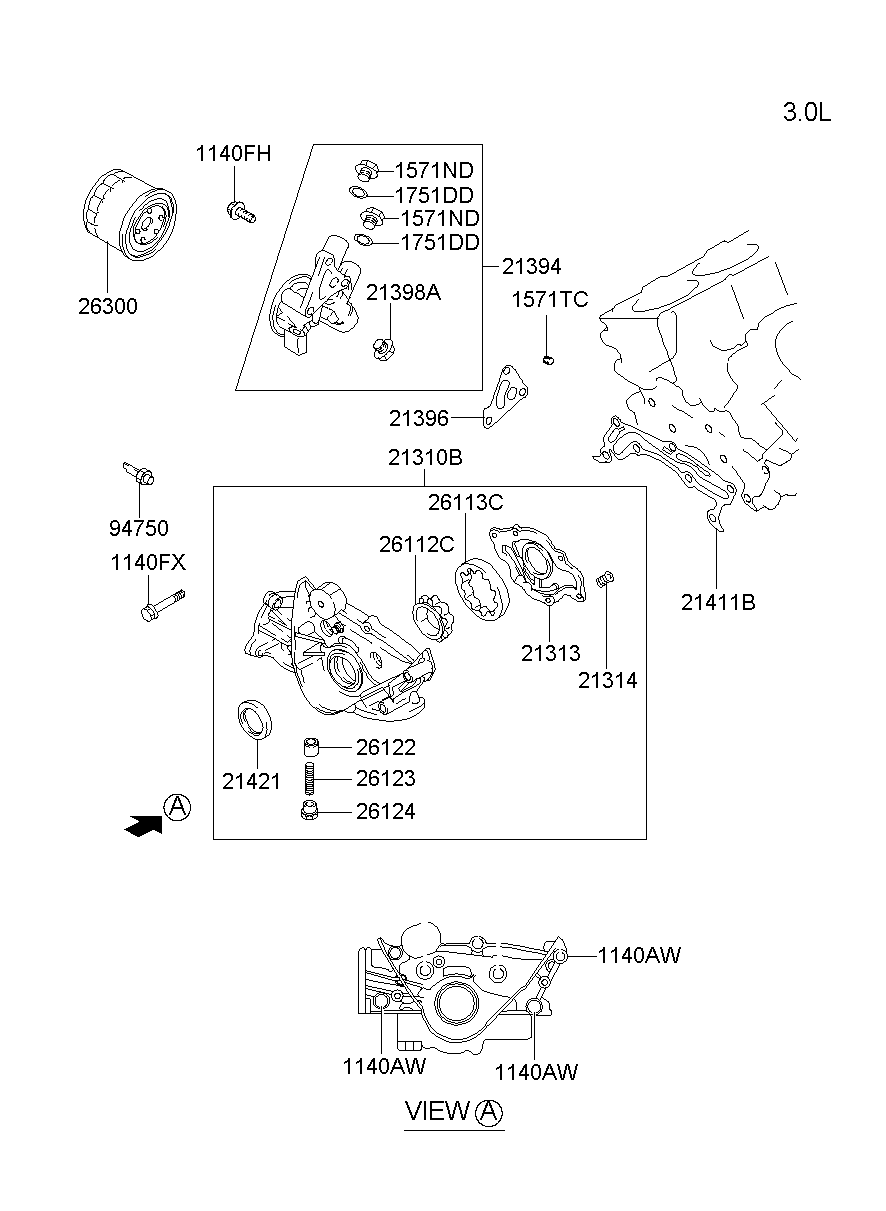 Hyundai 94750-42000 - Датчик, давление масла parts5.com