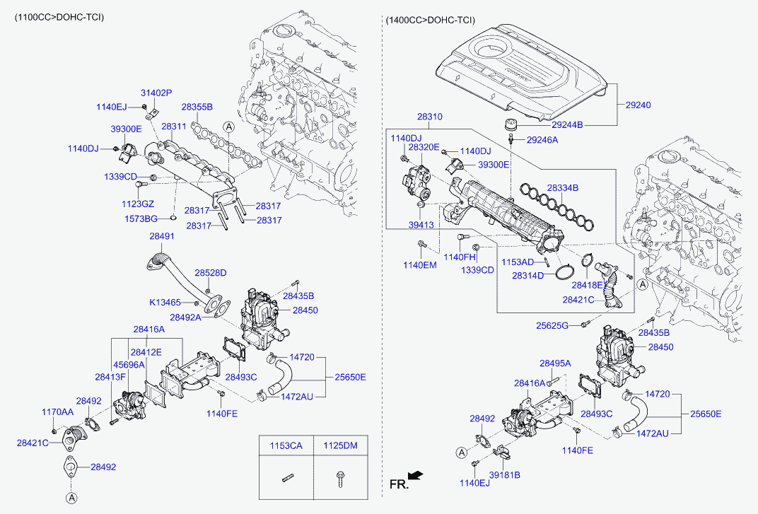 Hyundai 28492-2A100 - Клапан возврата ОГ parts5.com