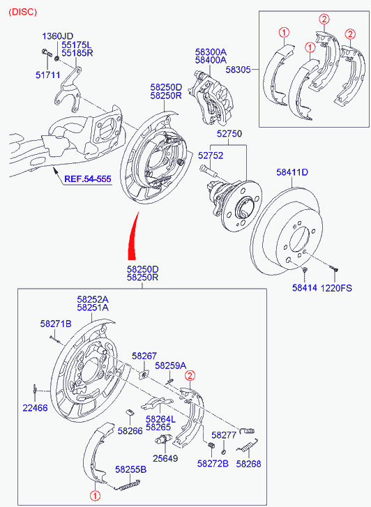 KIA 52750-1G101 - Комплект подшипника ступицы колеса parts5.com