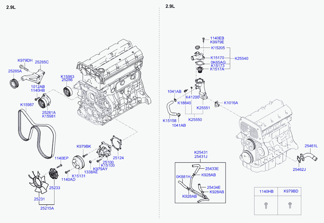 MAZDA 0K88R15981 - Направляющий ролик, поликлиновый ремень parts5.com