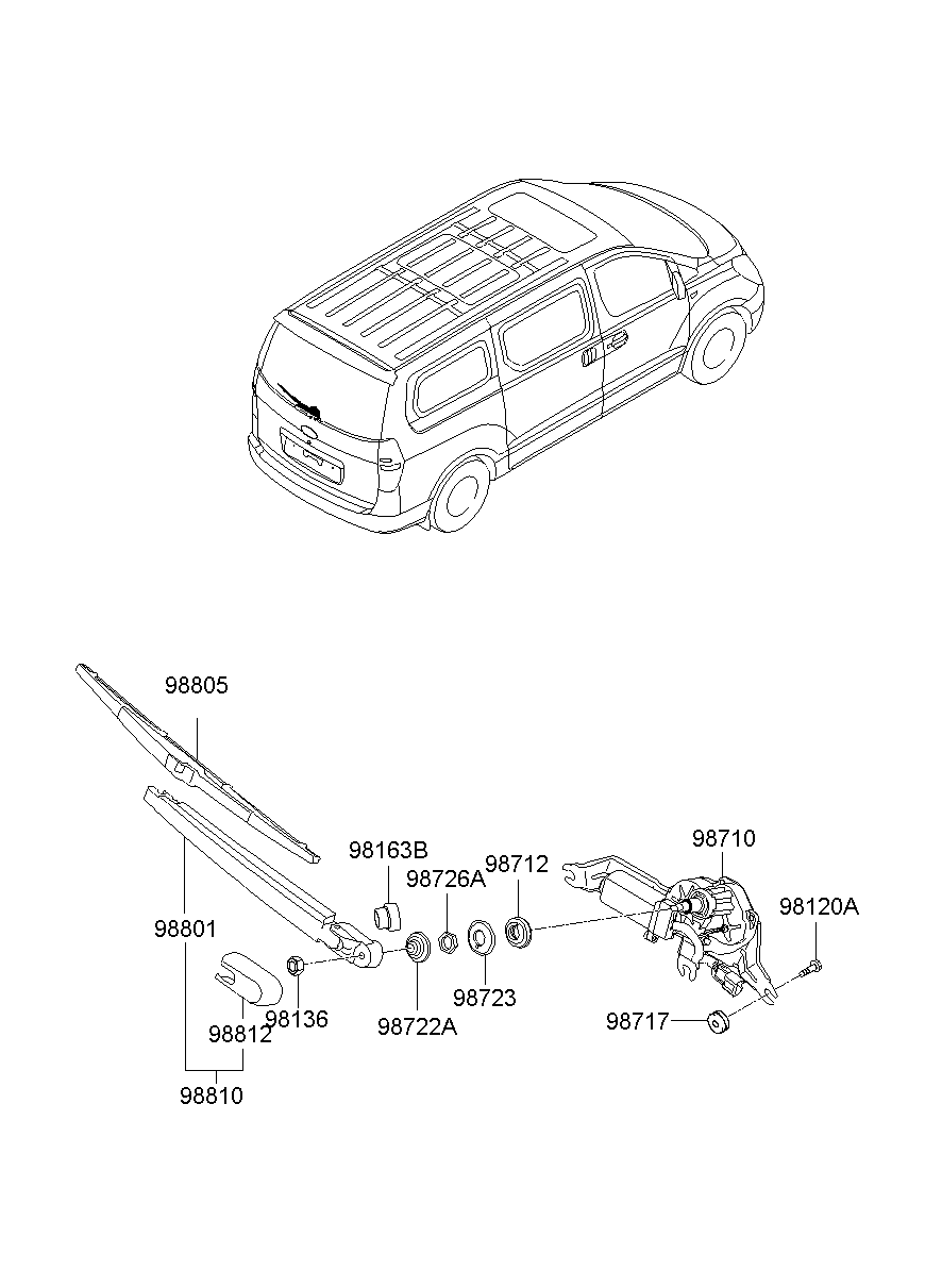 KIA 98820-4H001 - Limpiaparabrisas parts5.com