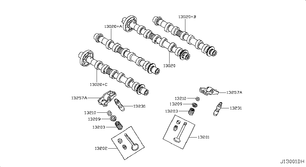 NISSAN 1320200Q0R - Выпускной клапан parts5.com