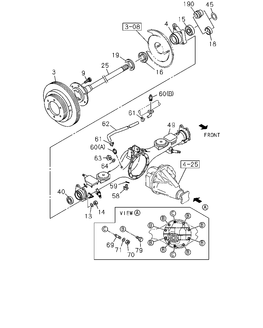 ISUZU 8-94375-425-1 - Тормозной диск parts5.com