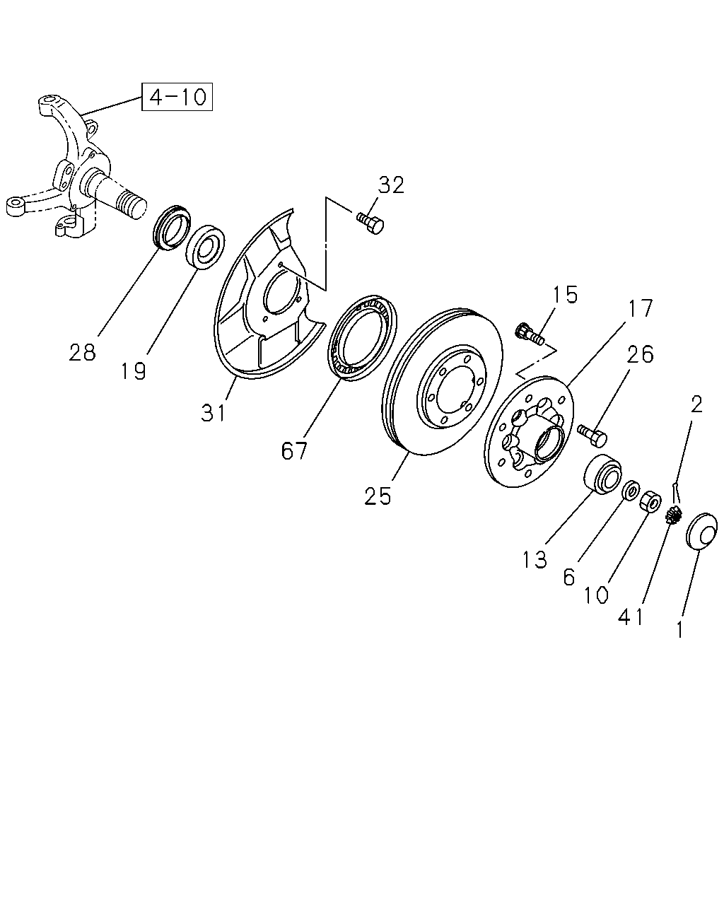 ISUZU 8-98124-663-4 - Тормозной диск parts5.com